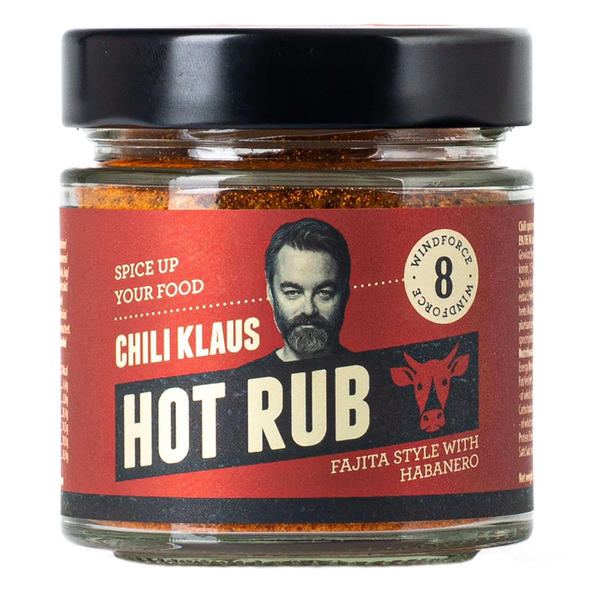 Läs mer om Chili Klaus Hot Rub Fajita Style Habanero