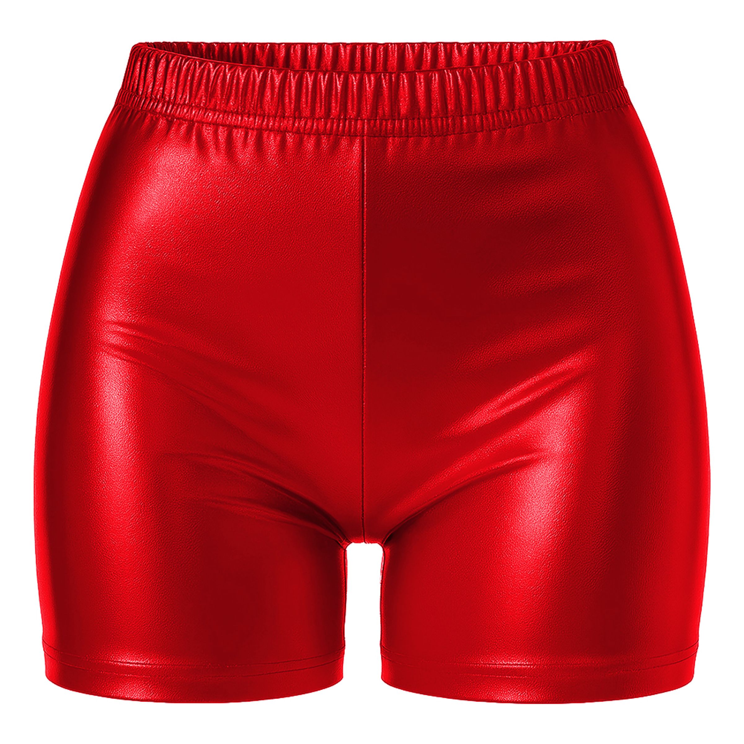 Hotpants Röd Metallic - Large | Hem - Teman - Färger - Röd | Maskeradspecialisten