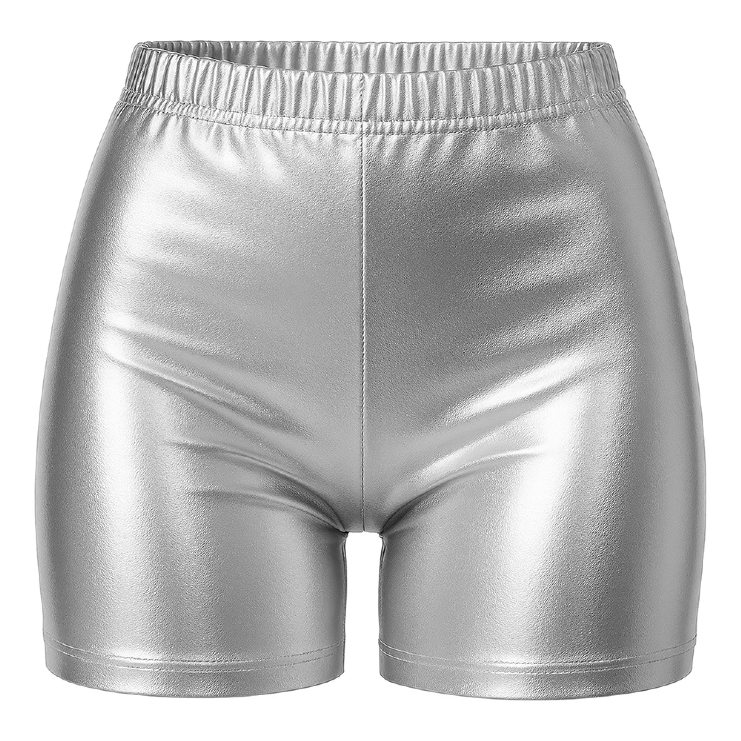 Hotpants Silver Metallic - Large | Hem - Teman - Färger - Silver | Maskeradspecialisten