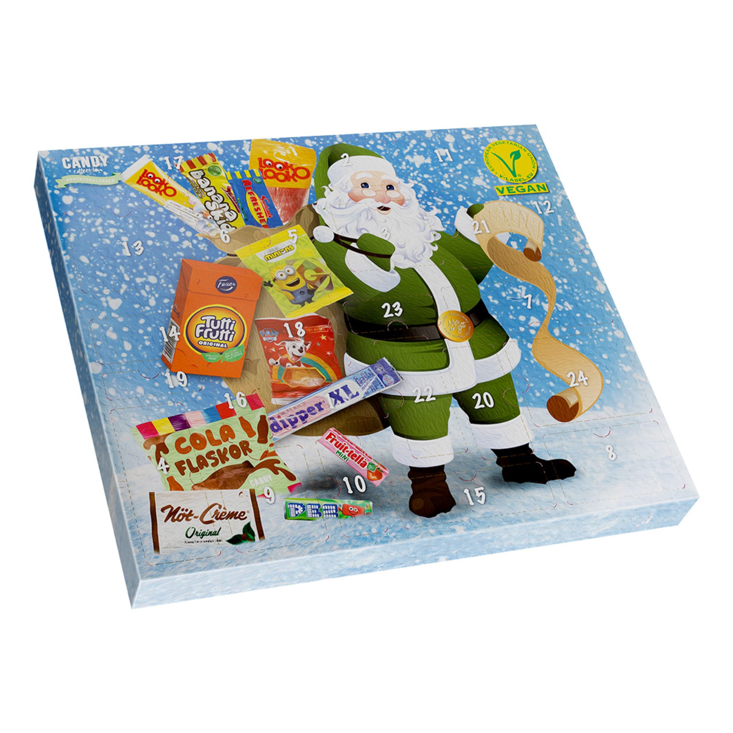 Hultén Julekalender Vegan - 374 gram