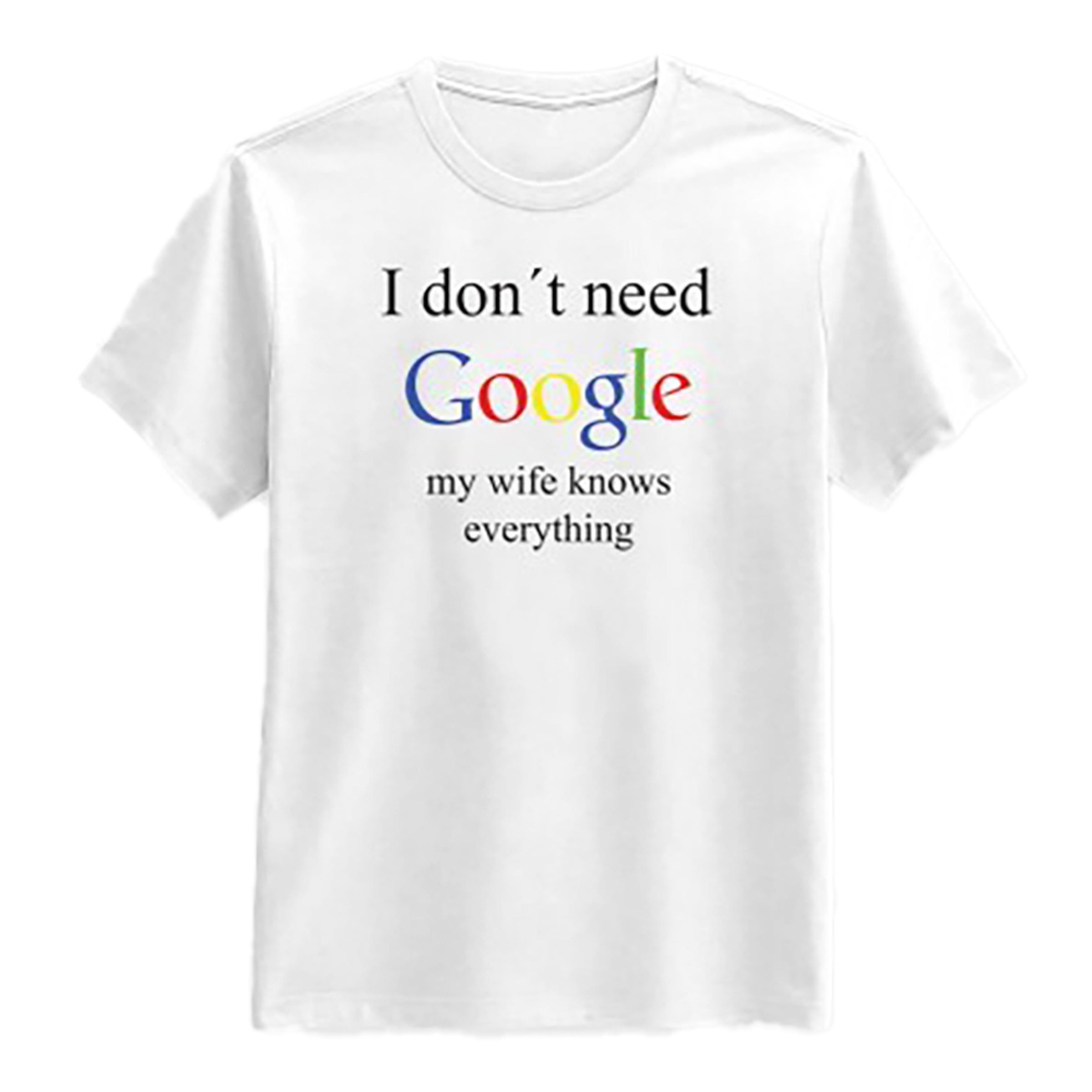 Läs mer om Wife Google T-shirt - Large