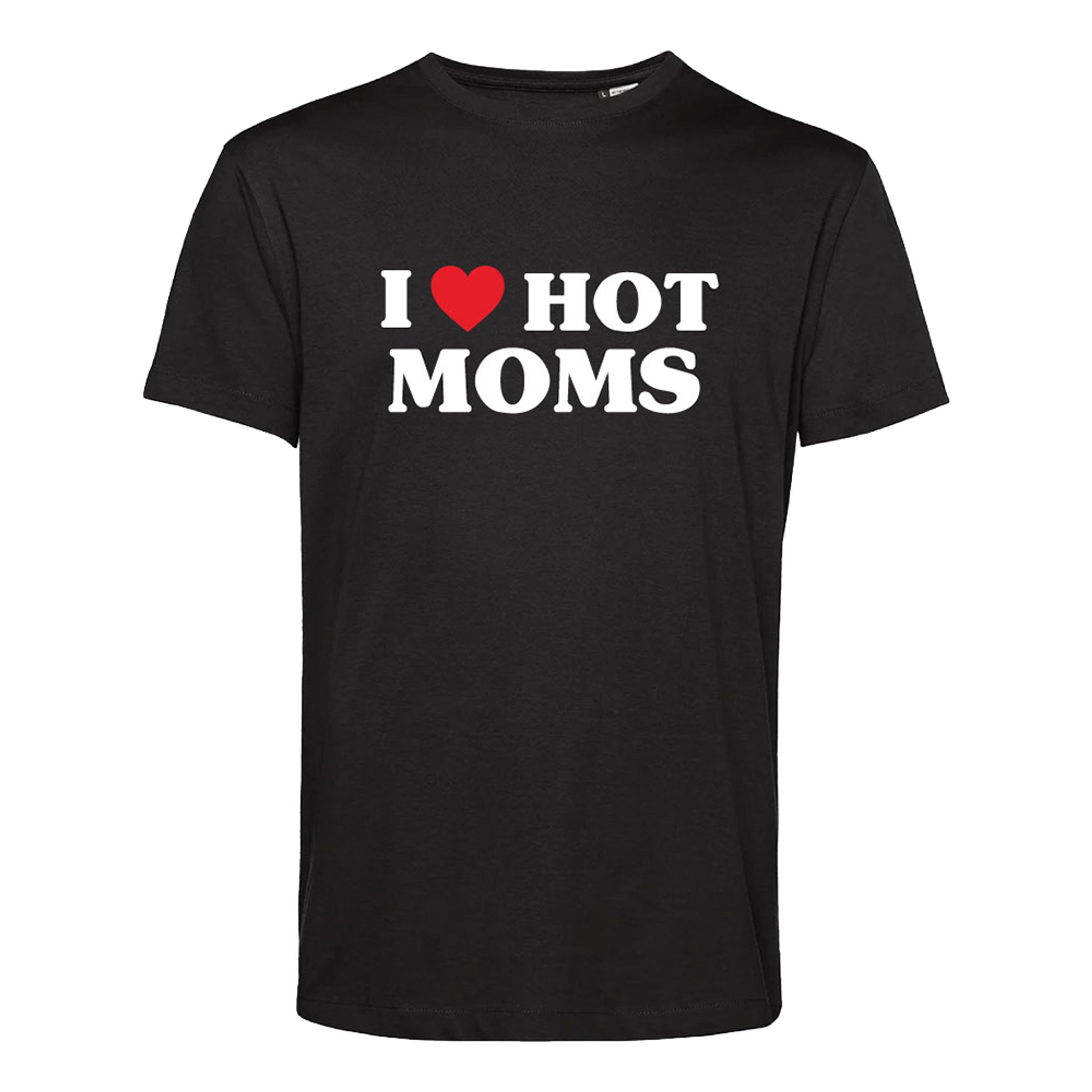 Läs mer om I Love Hot Moms T-shirt - X-Large