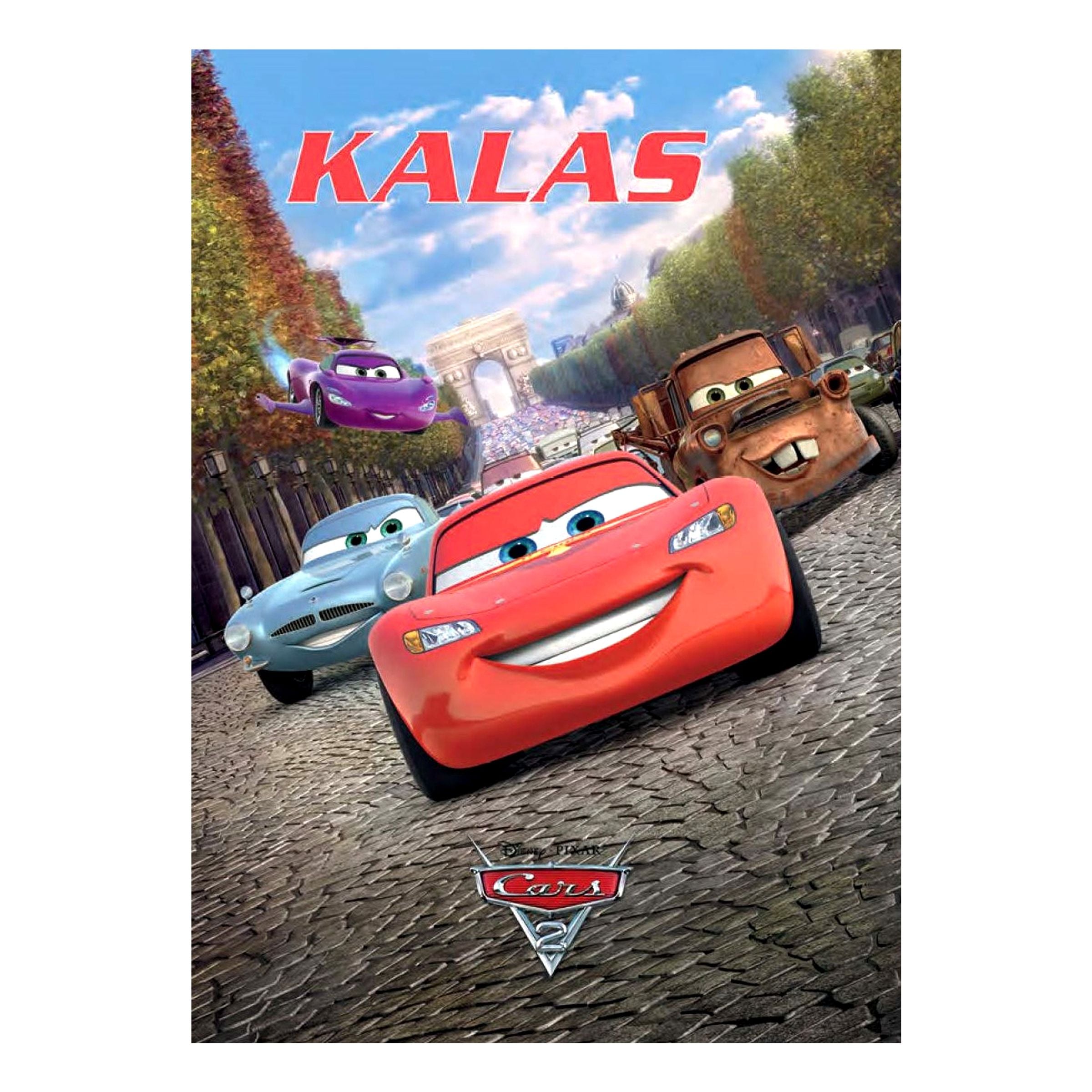 Inbjudningskort Kalas Bilar/Cars - 8-pack | Hem - Festartiklar - Hälsningskort - Inbjudningskort | Pryloteket