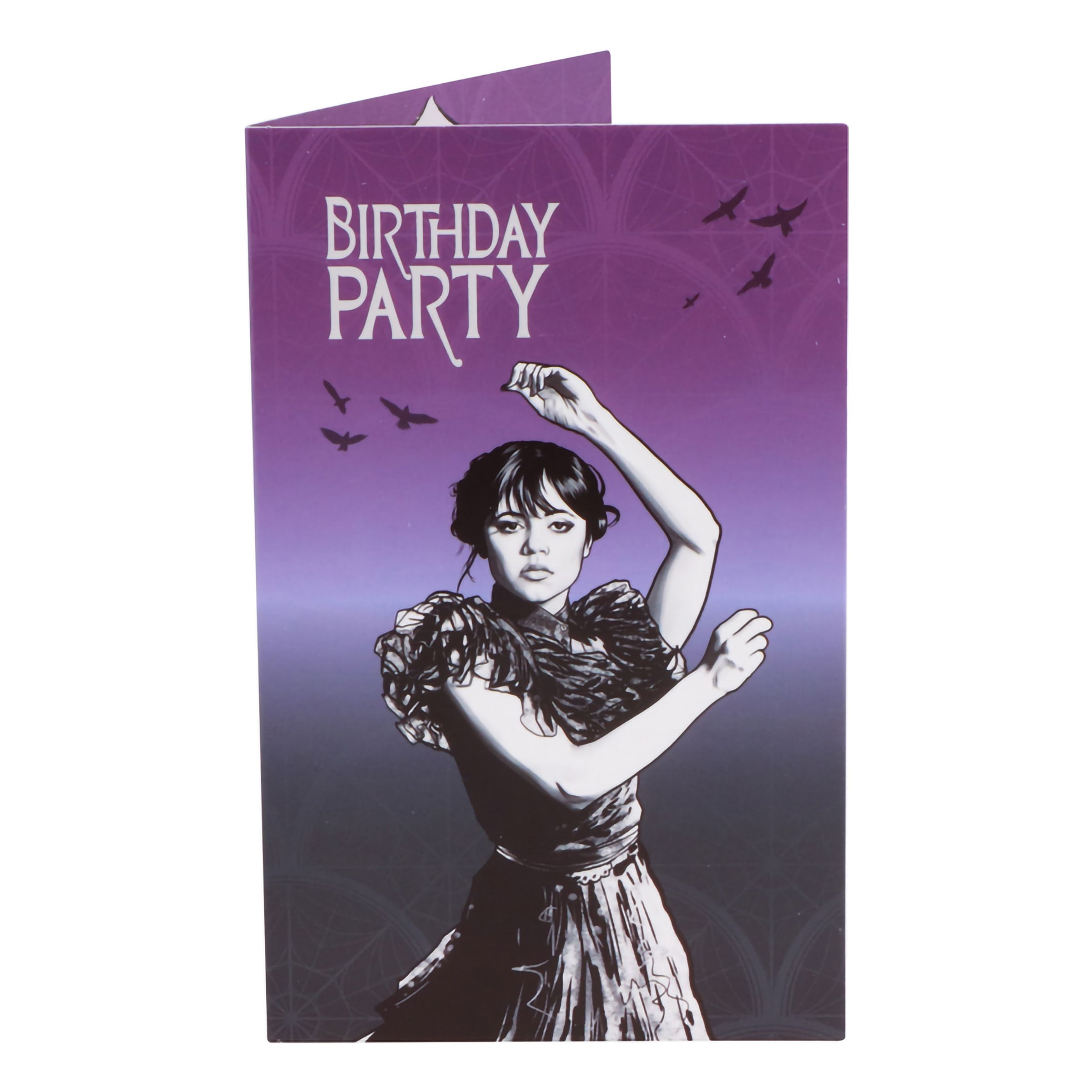 Inbjudningskort Wednesday - 8-pack | Hem - Festartiklar - Hälsningskort - Inbjudningskort | Maskeradspecialisten