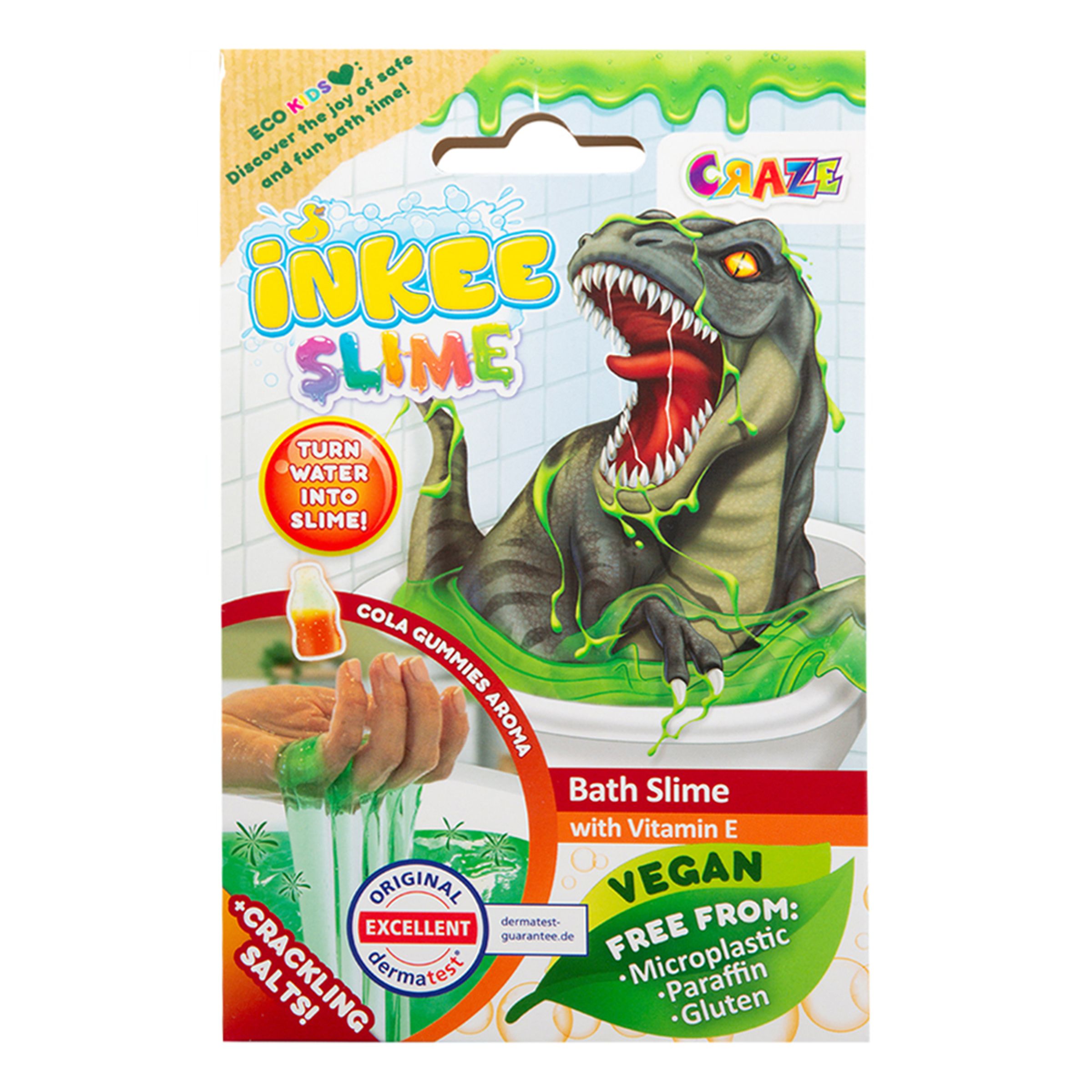 Läs mer om Inkee Badslime Dinosaurie