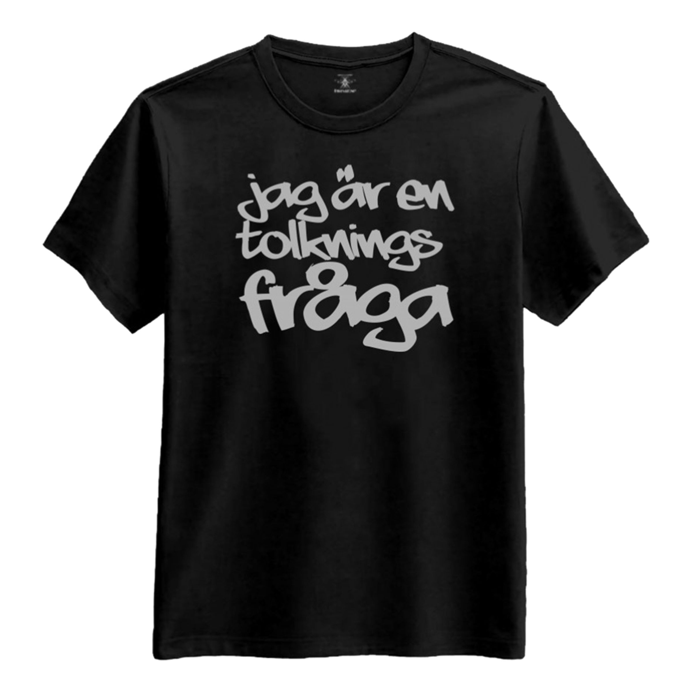 Jag är en Tolknings Fråga T-shirt - X-Large