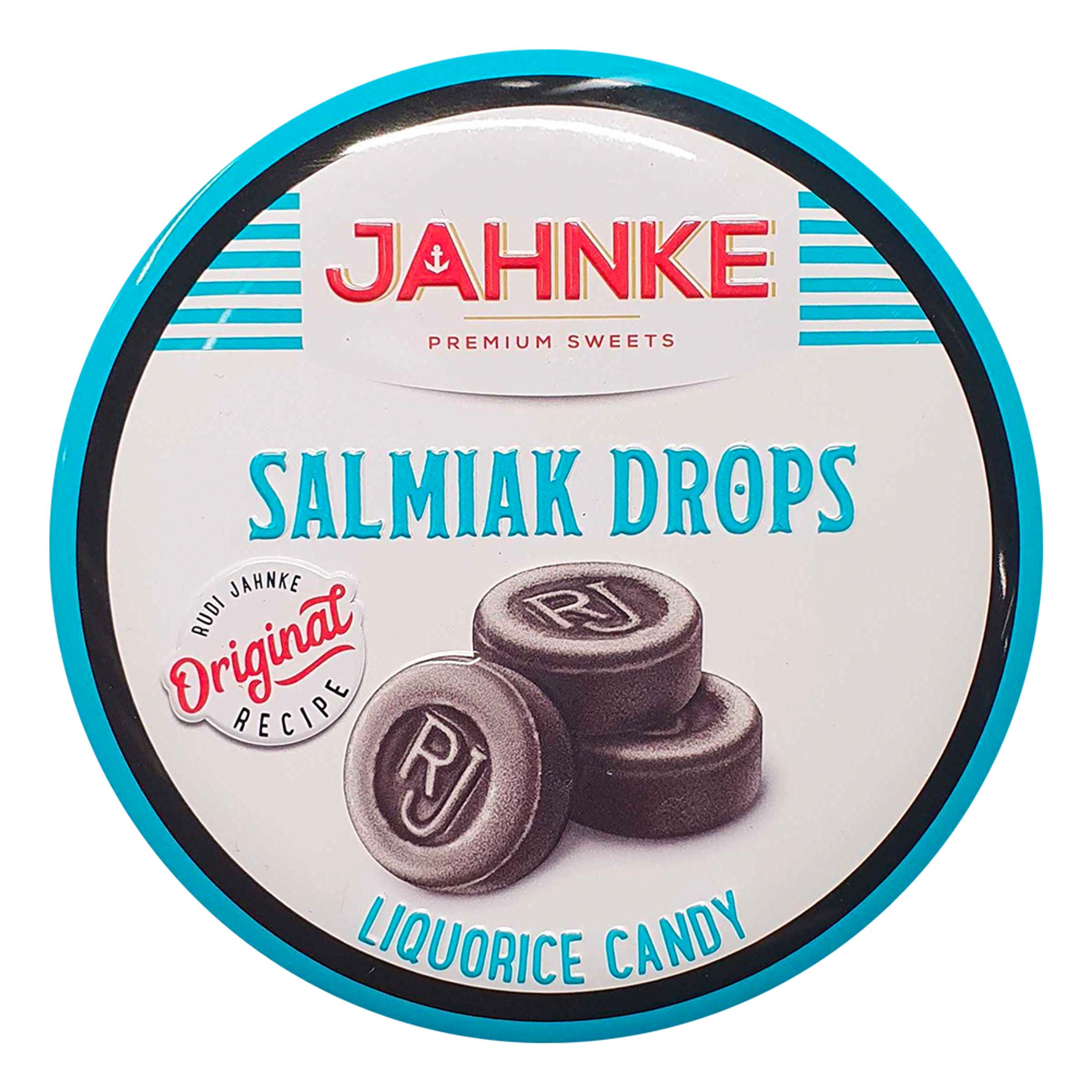 Läs mer om Jahnke Salmiak Drops - 135 gram