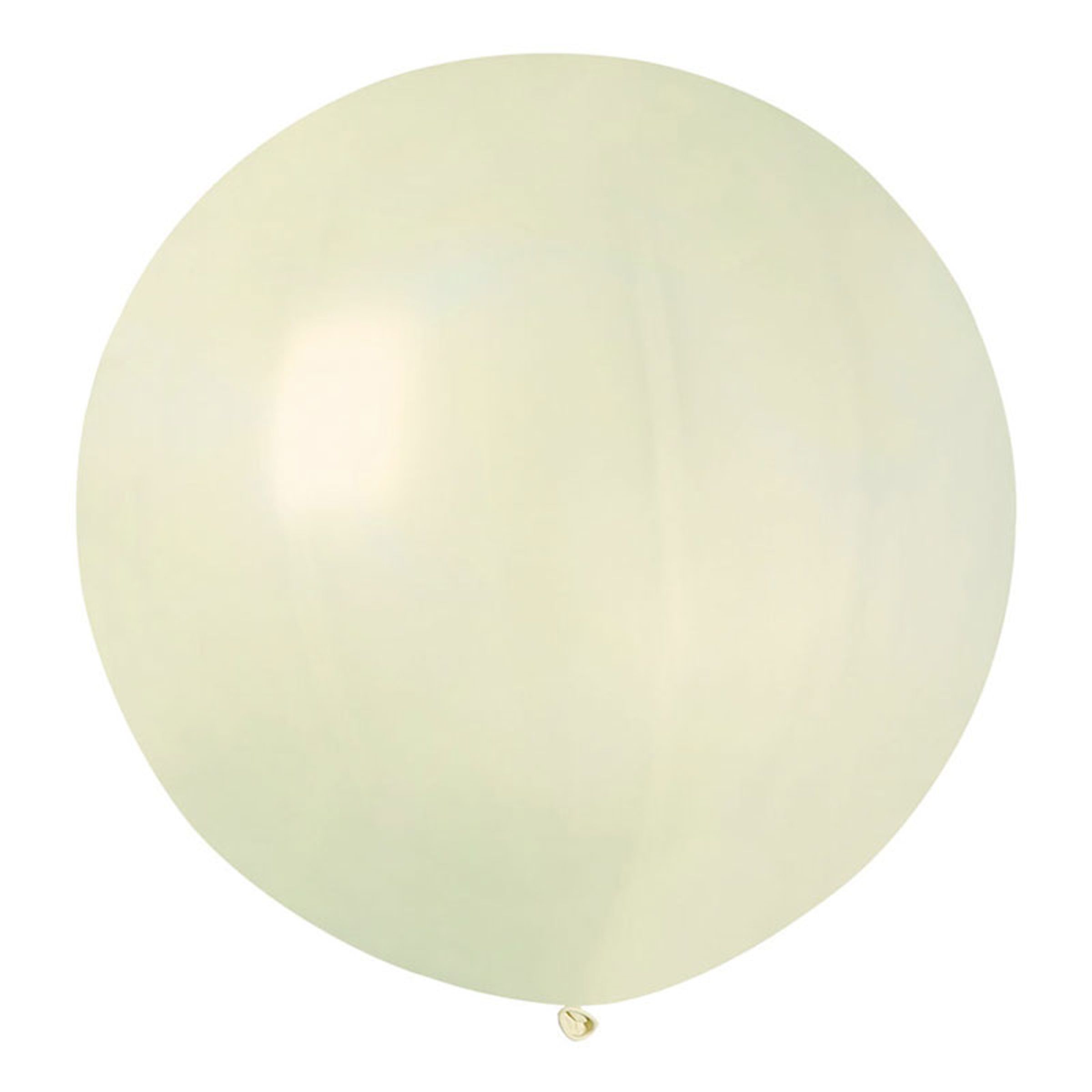 Läs mer om Jätteballong Elfenbensvit - 1-pack