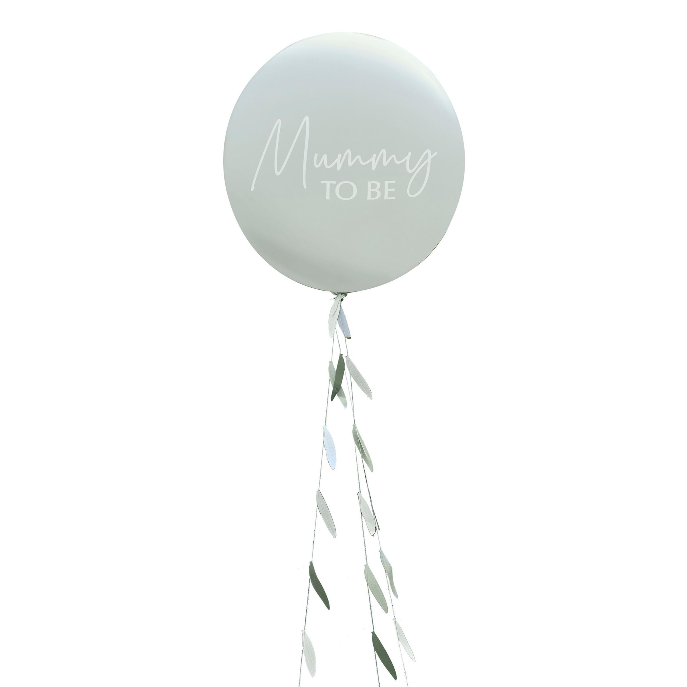 Jätteballong Mummy to Be med Ballongsvans