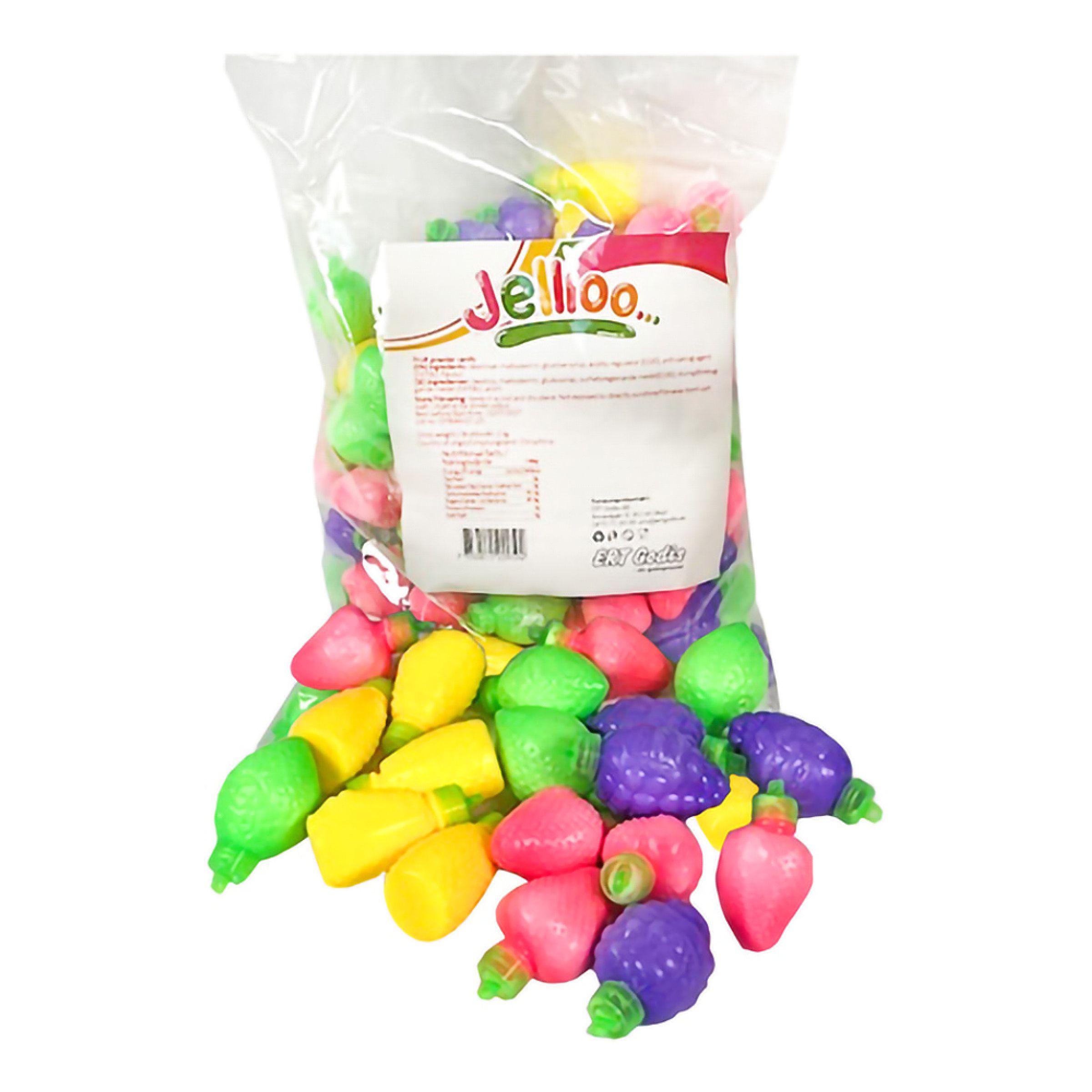 Jellioo Fruit Powder Storpack - 2 kg | Hem - Godis & Läsk - Godis - Godis i Storpack | Party Outlet