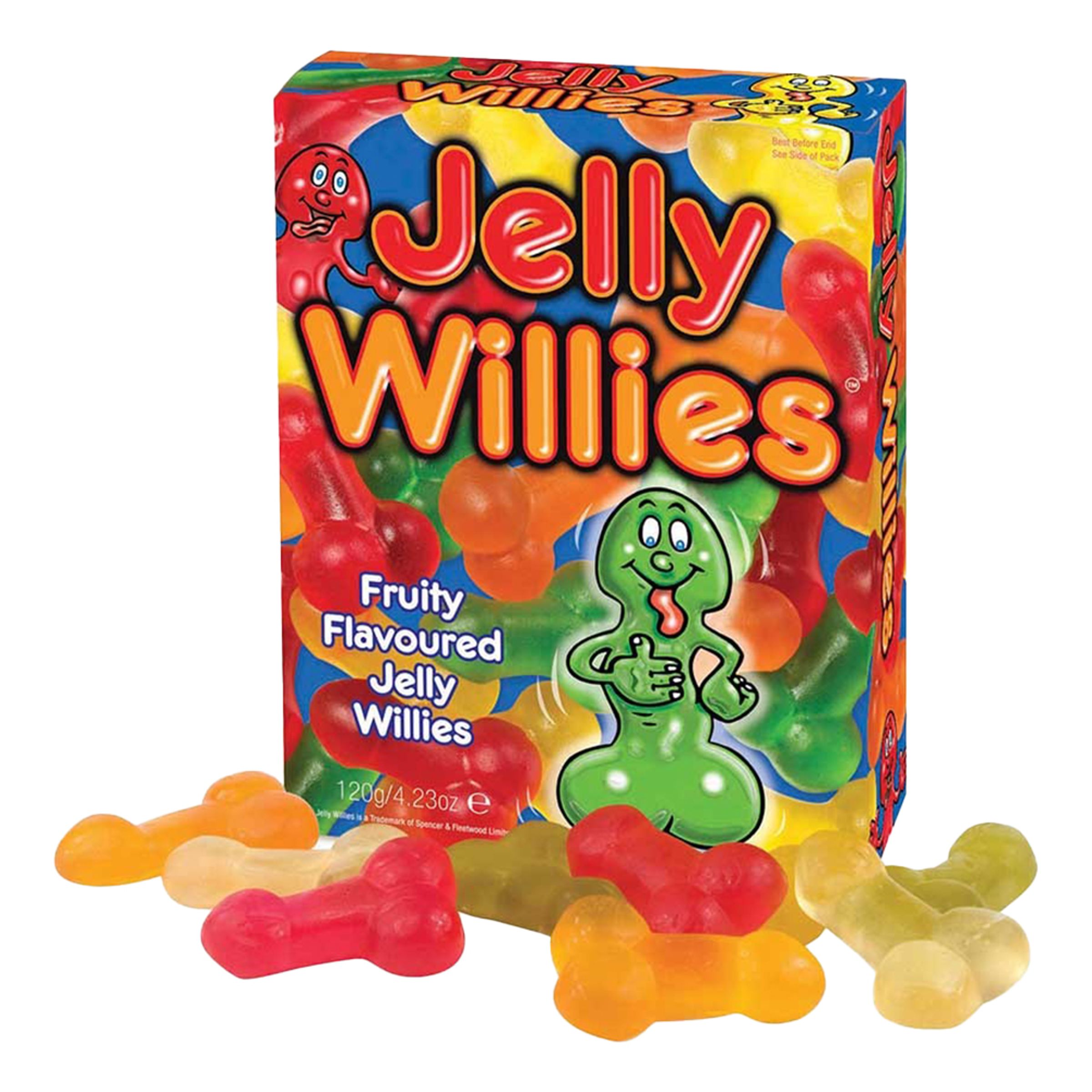 Läs mer om Jelly Willies Snoppgodis - 120 gram