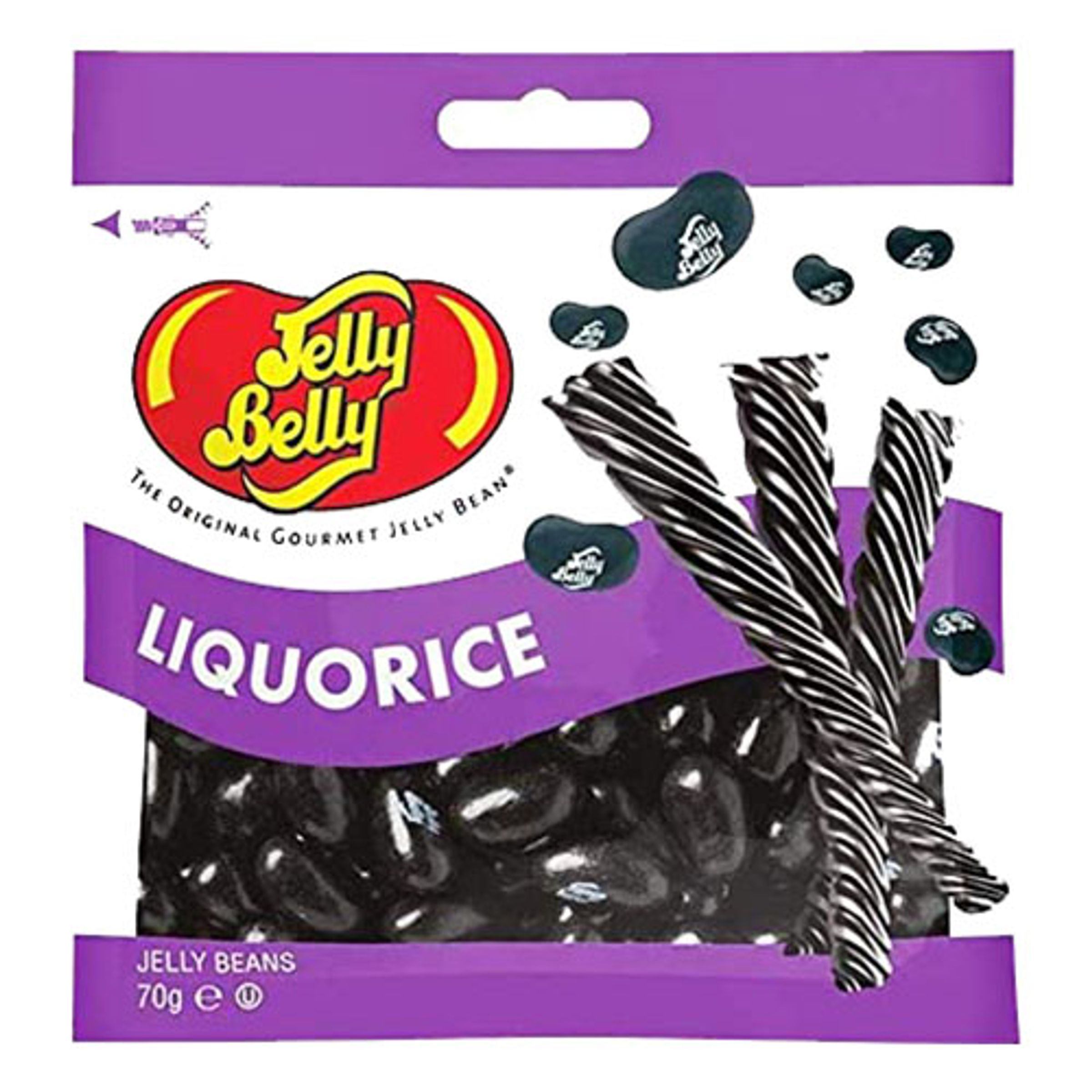 Jelly Belly Liquorice - 70 gram