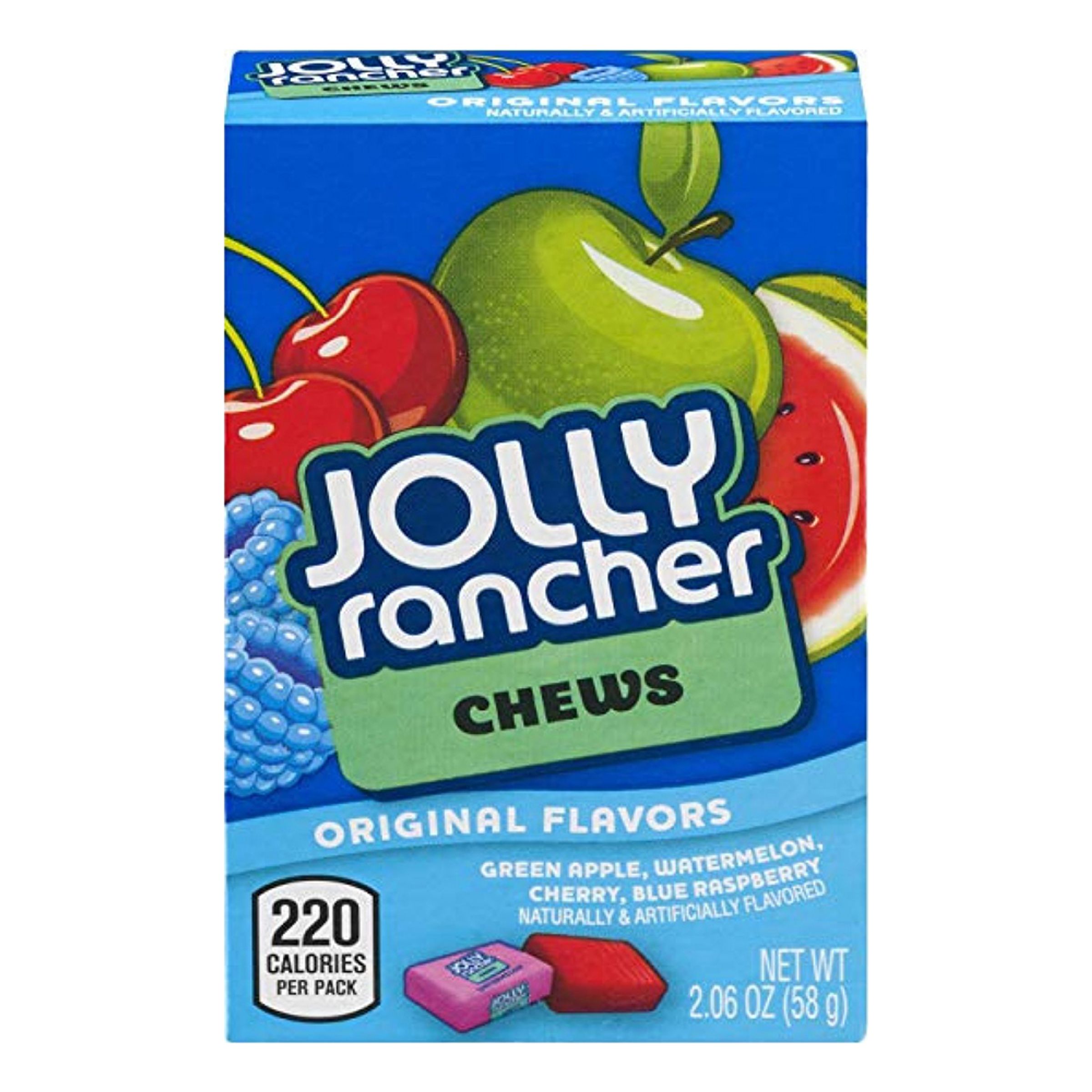 Jolly Rancher Fruit Chews - 58 gram
