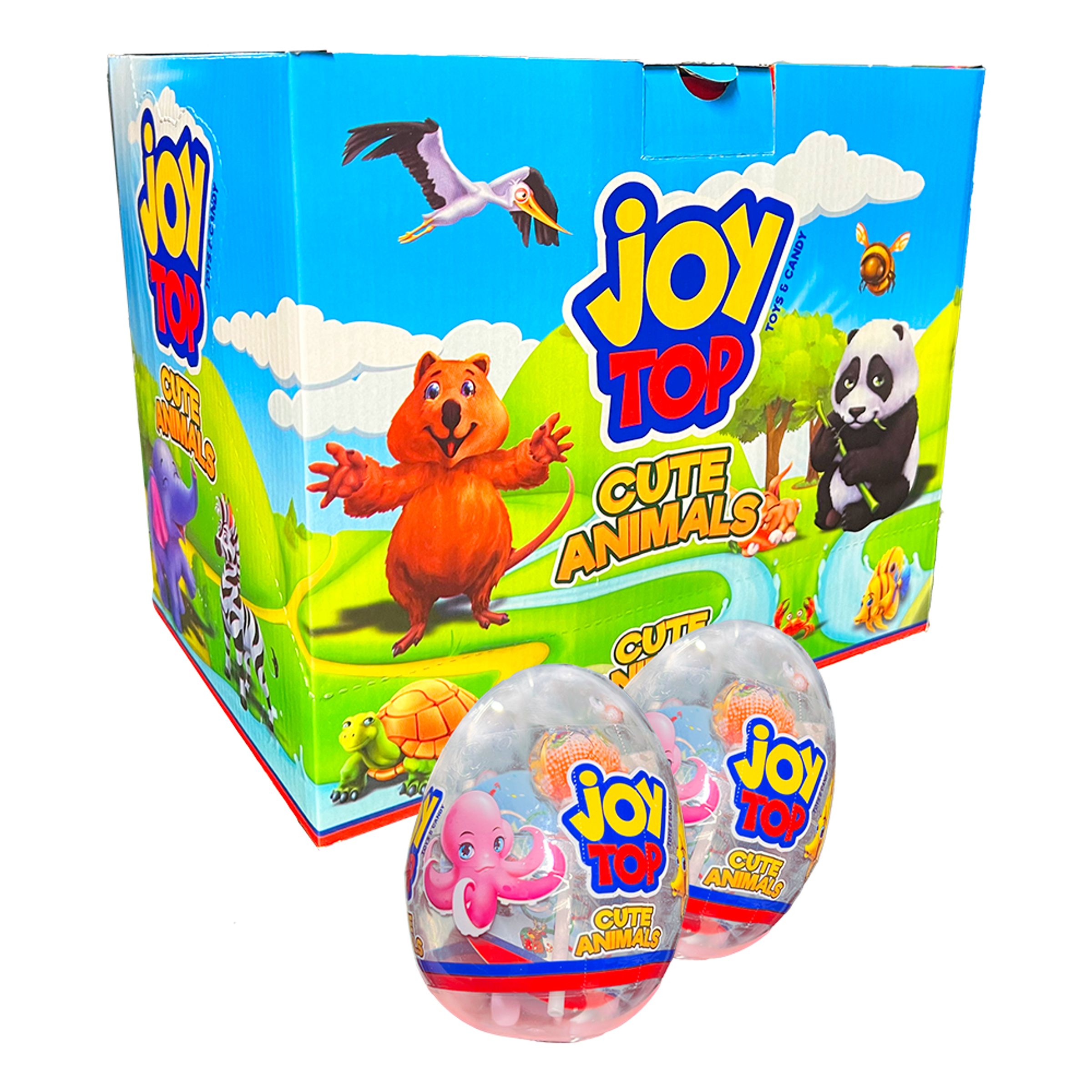 Läs mer om Joy Top Cute Animals Överraskningsägg Storpack - 12-pack