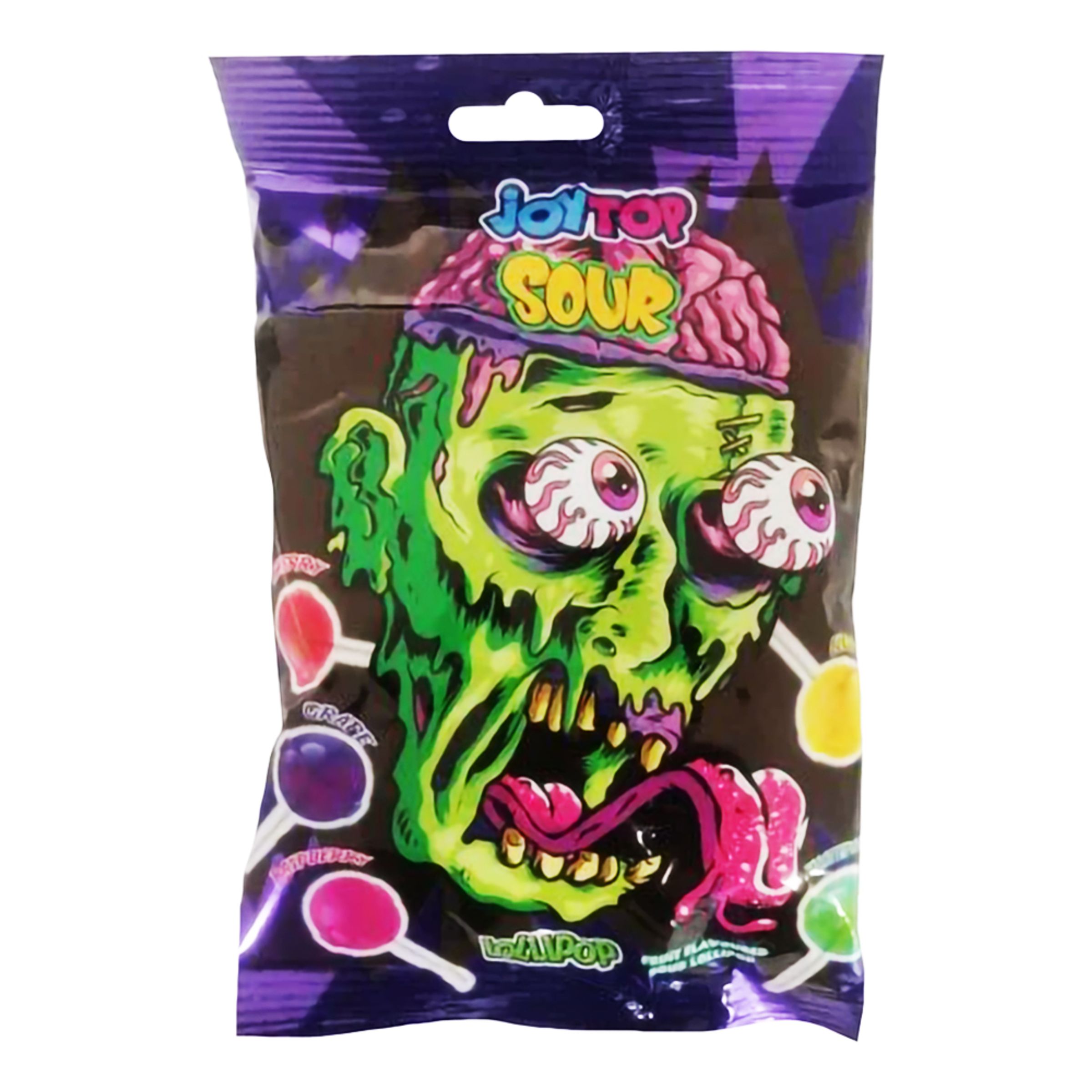 JoyTop Sour Lollipop Monster - 88 gram