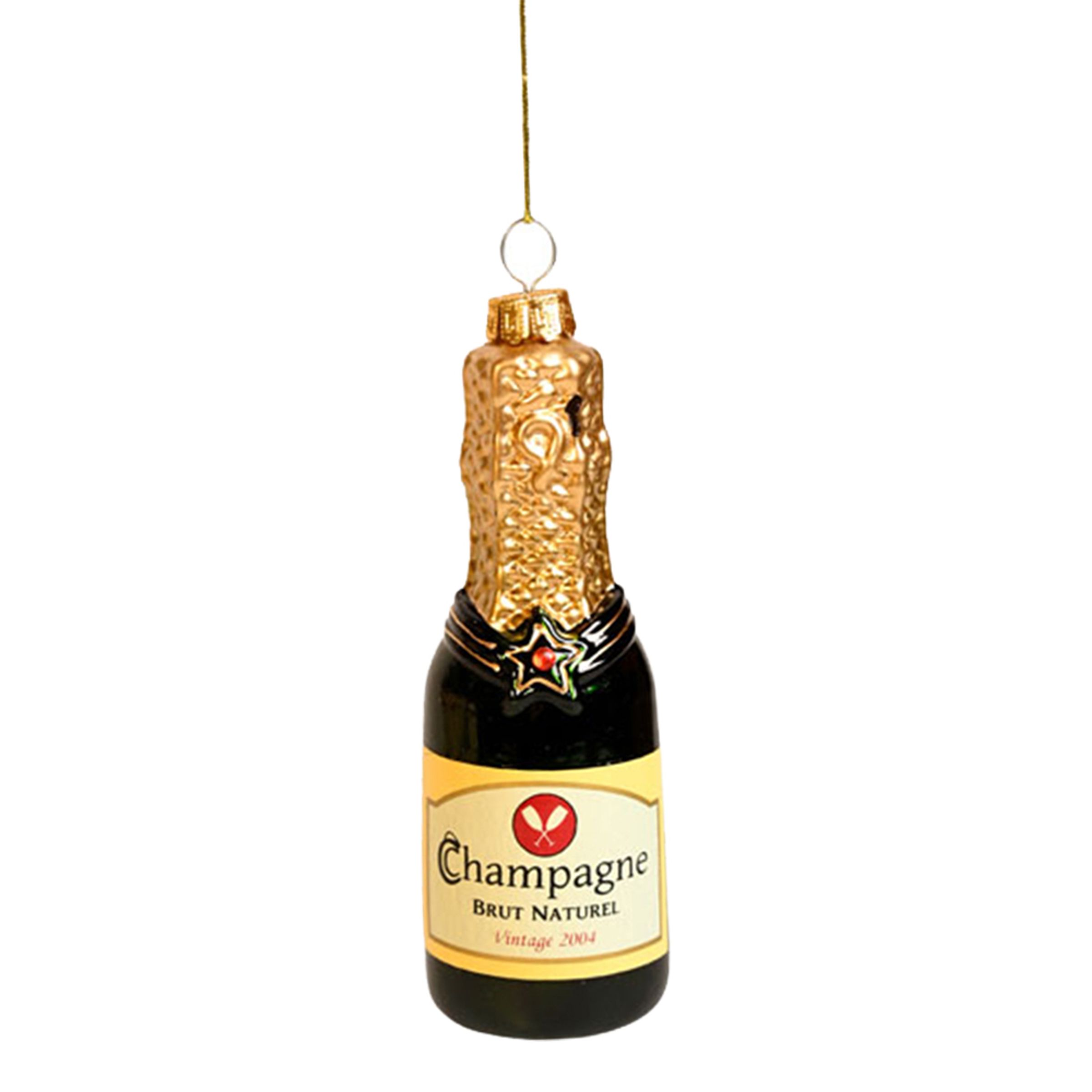 Läs mer om Julgranskula i Glas Champagne