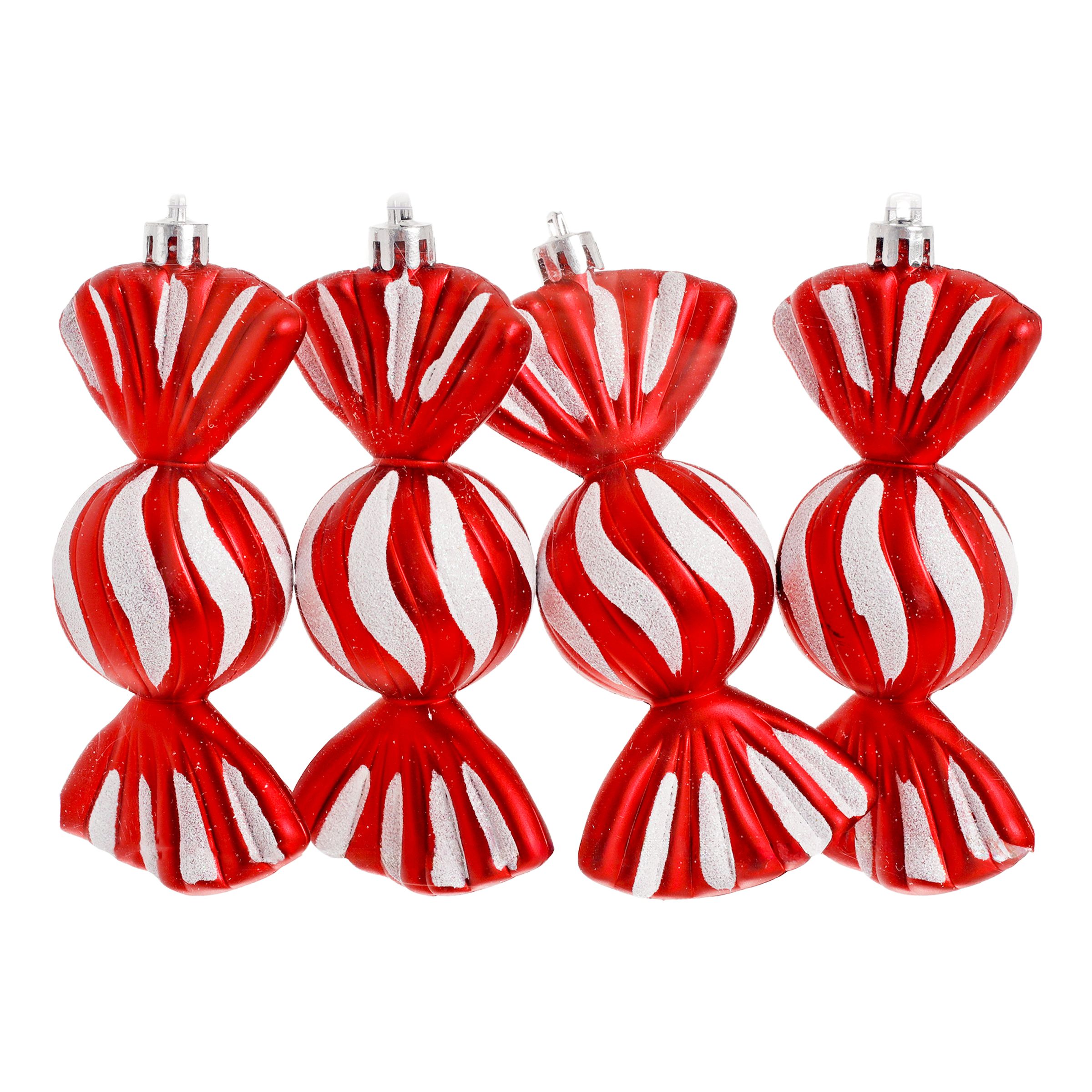 Julgranskulor Karameller - 4-pack | Hem - Teman - Högtider - Jul - Julgranar & Julgranspynt | Party Outlet