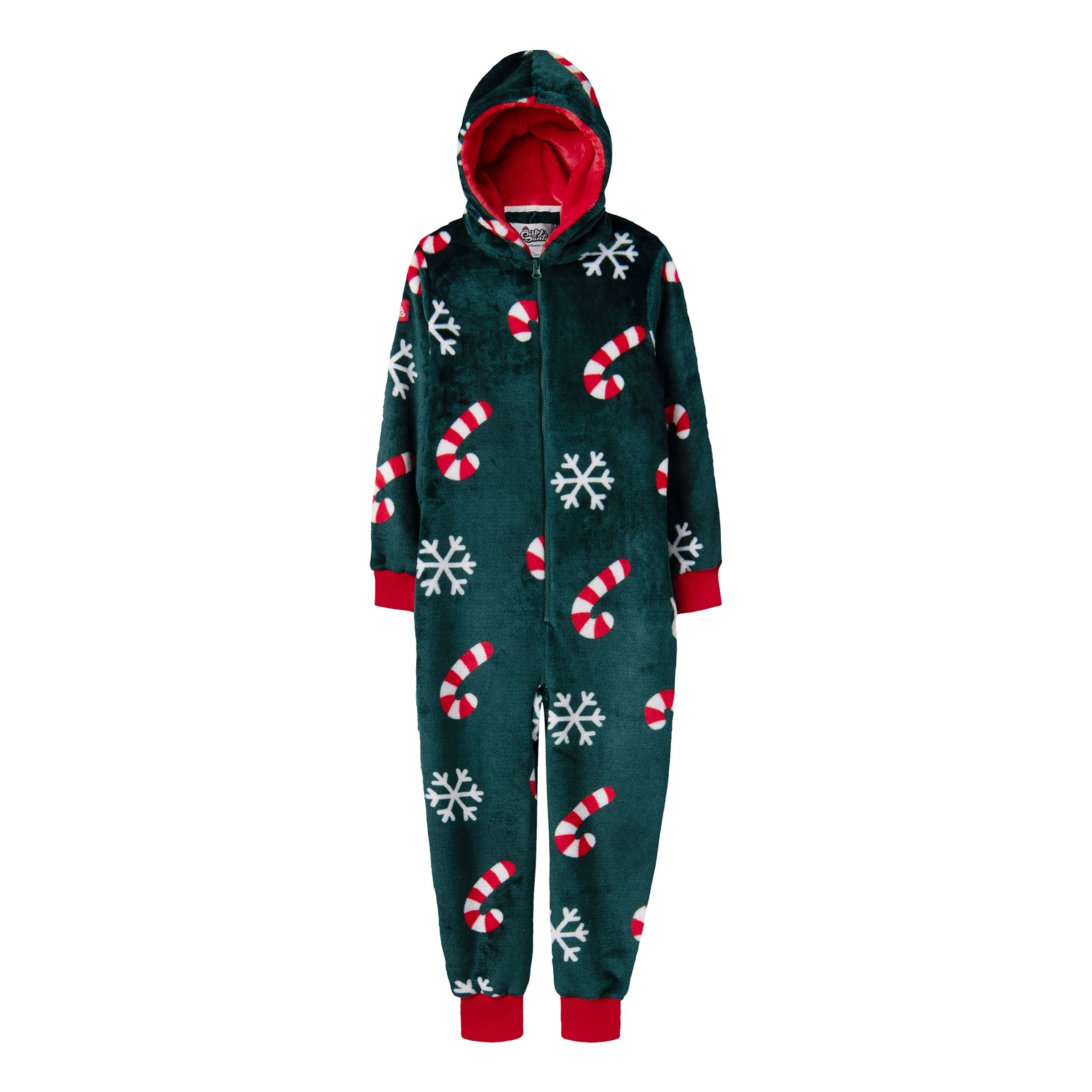 Polkagris Onesie för Barn - 10-12 år (146/152)