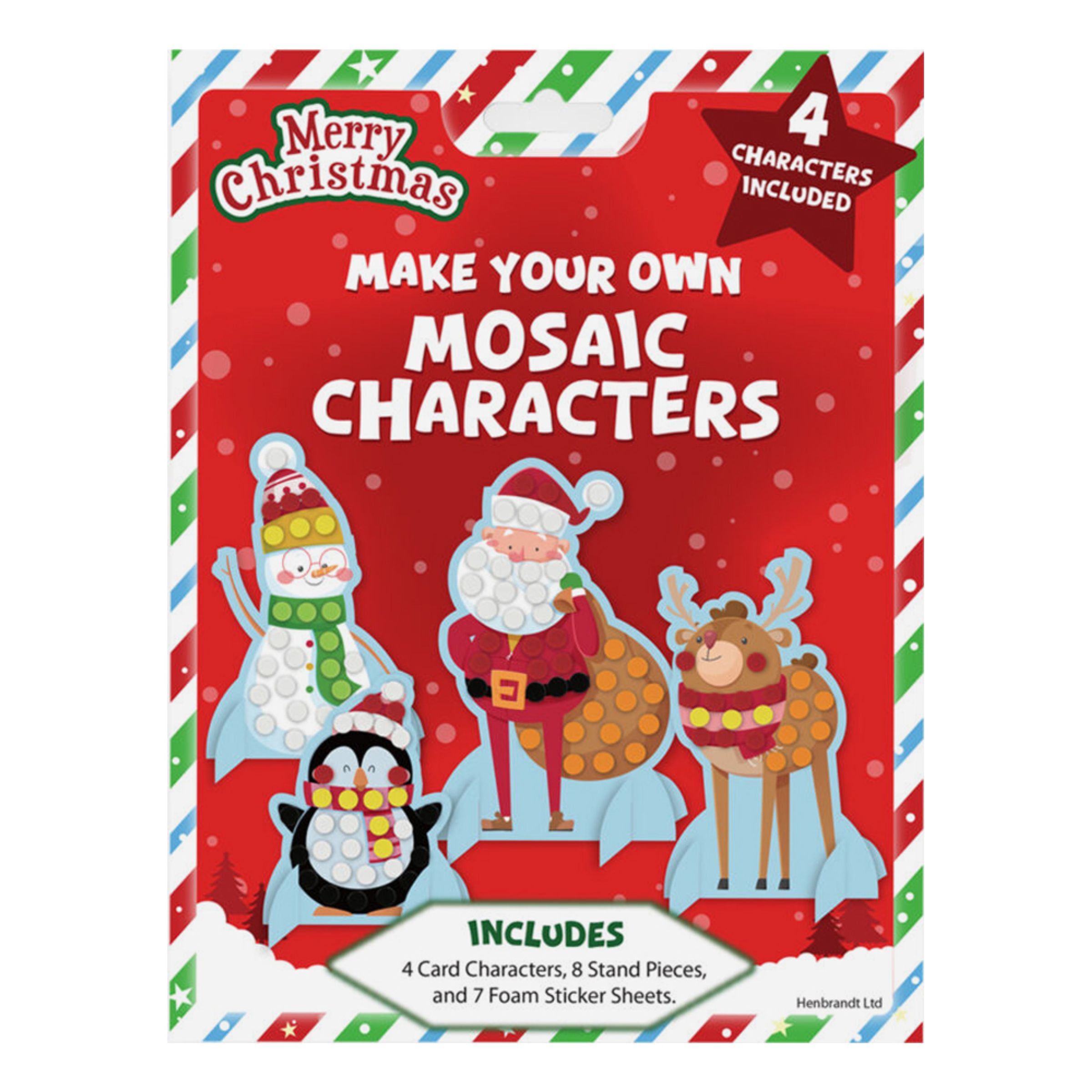 Julpyssel Gör Dina Egna Mosaikfigurer | Hem - Teman - Presenter - Barnpresenter | Pryloteket