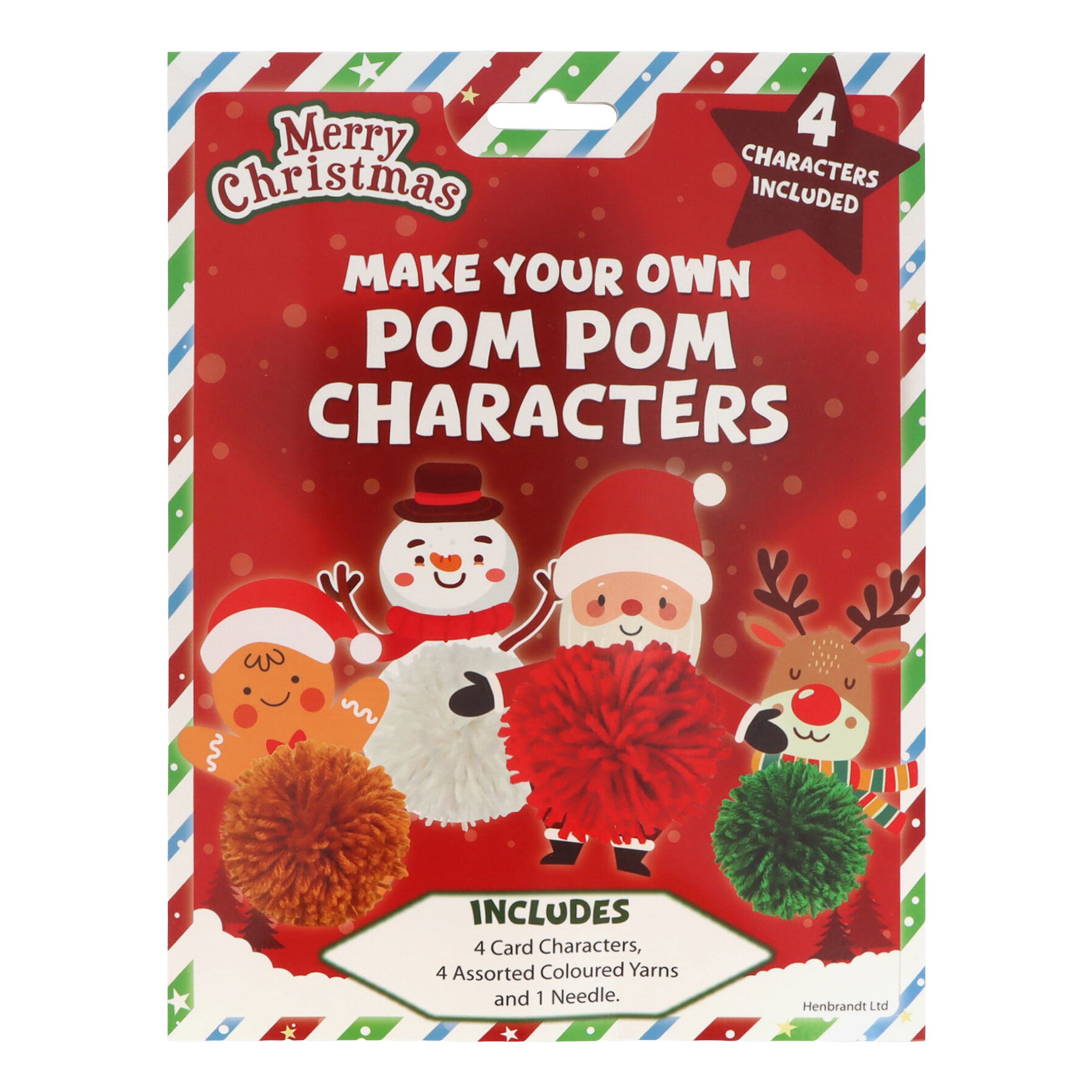 Julpyssel Gör Dina Egna PomPomfigurer | Hem - Teman - Presenter - Barnpresenter | Party Outlet
