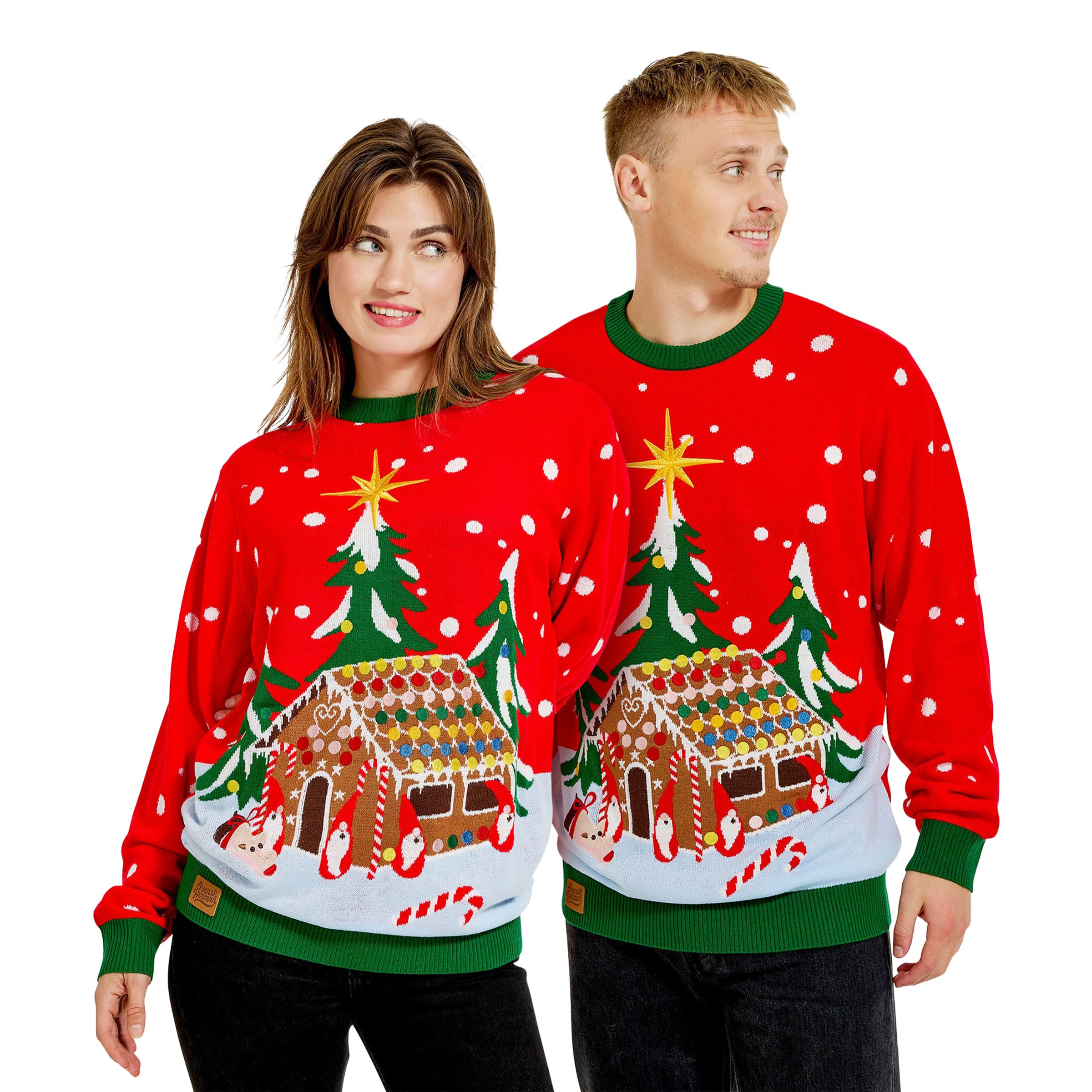 Jultröja Pepparkakshus - X-Large | Hem - Teman - Presenter - Present till Mamma | Pryloteket