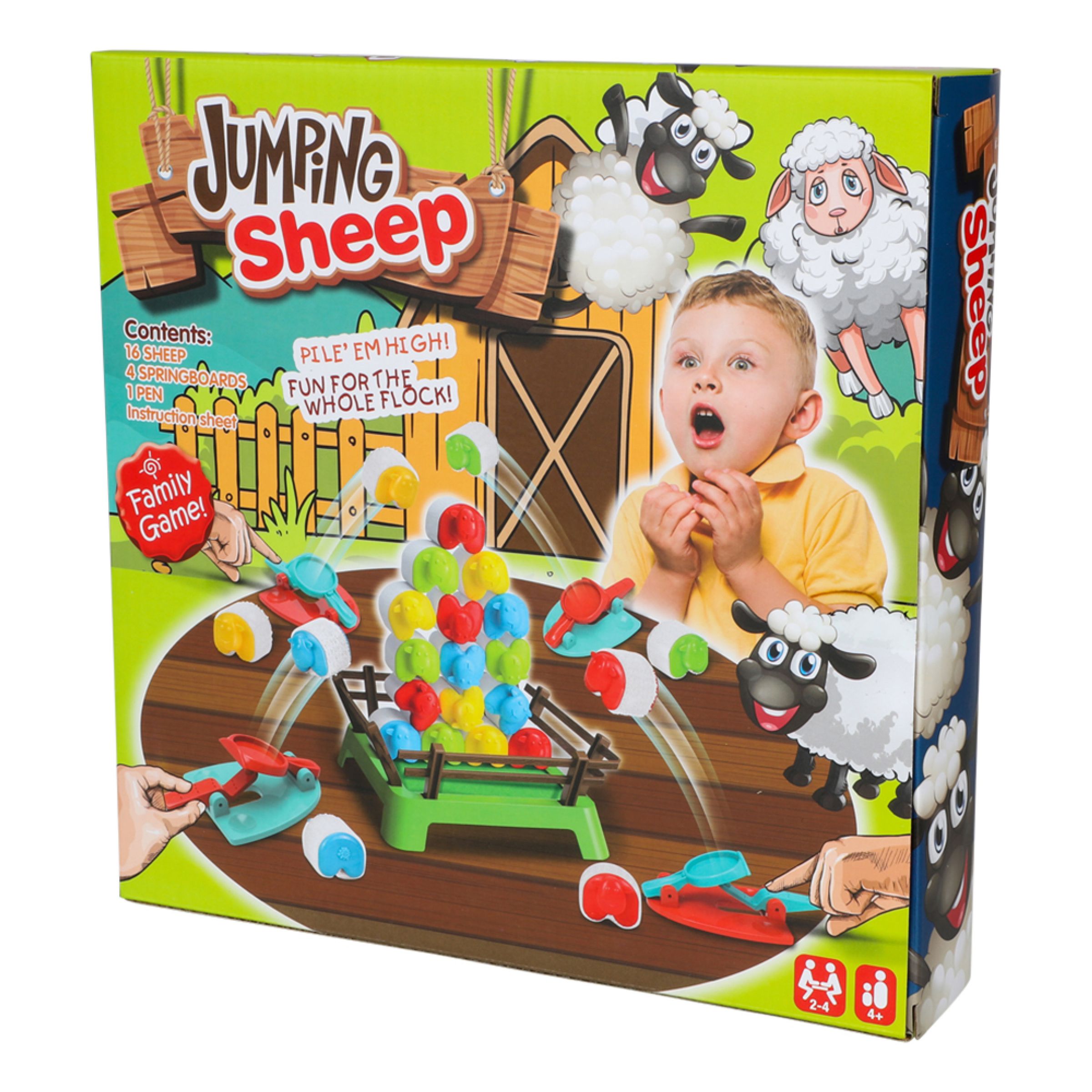 Jumping Sheep Spel | Hem - Roliga Prylar - Spel & Lek - Sällskapsspel | Maskeradspecialisten