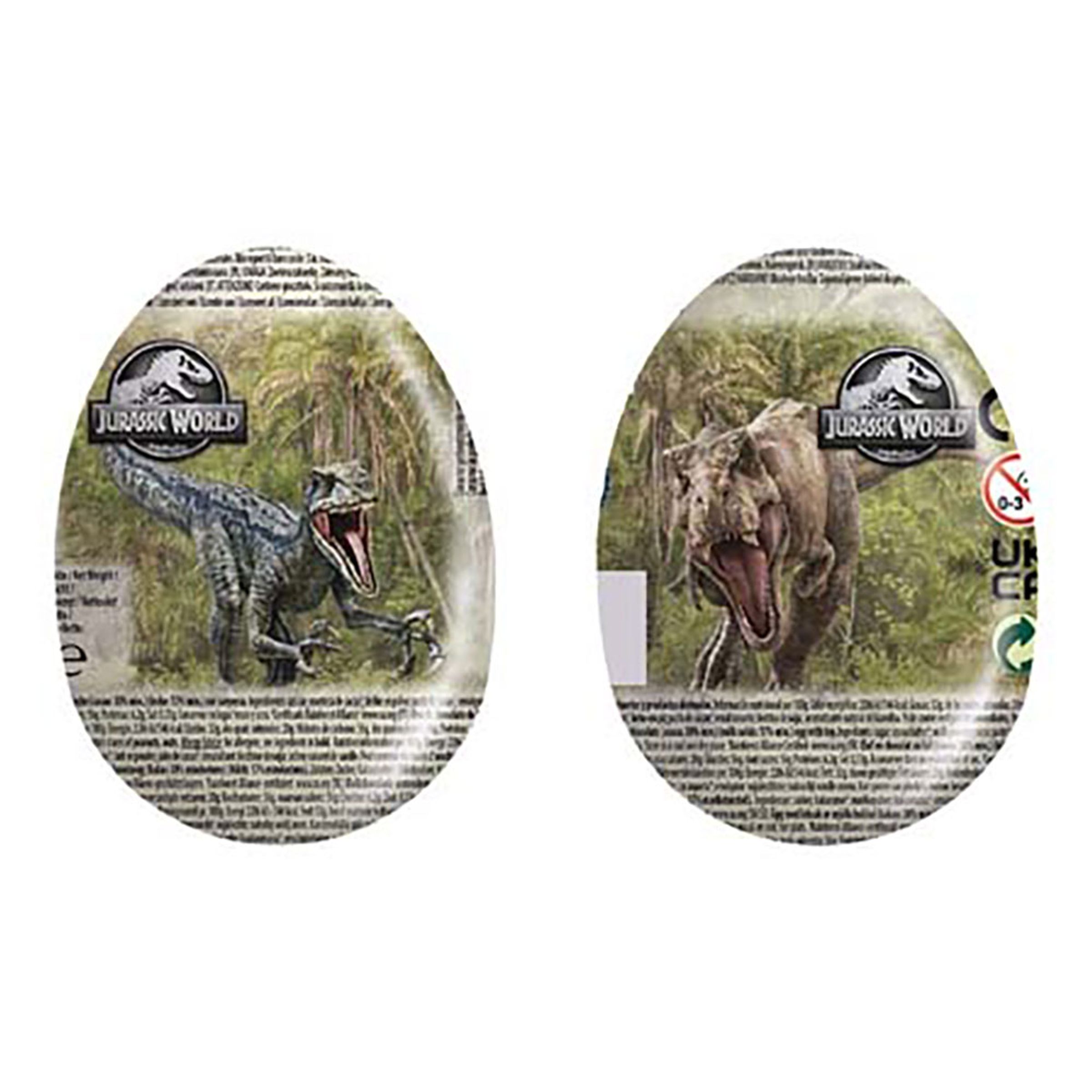 Jurassic World Chokladägg Stora - 1-pack