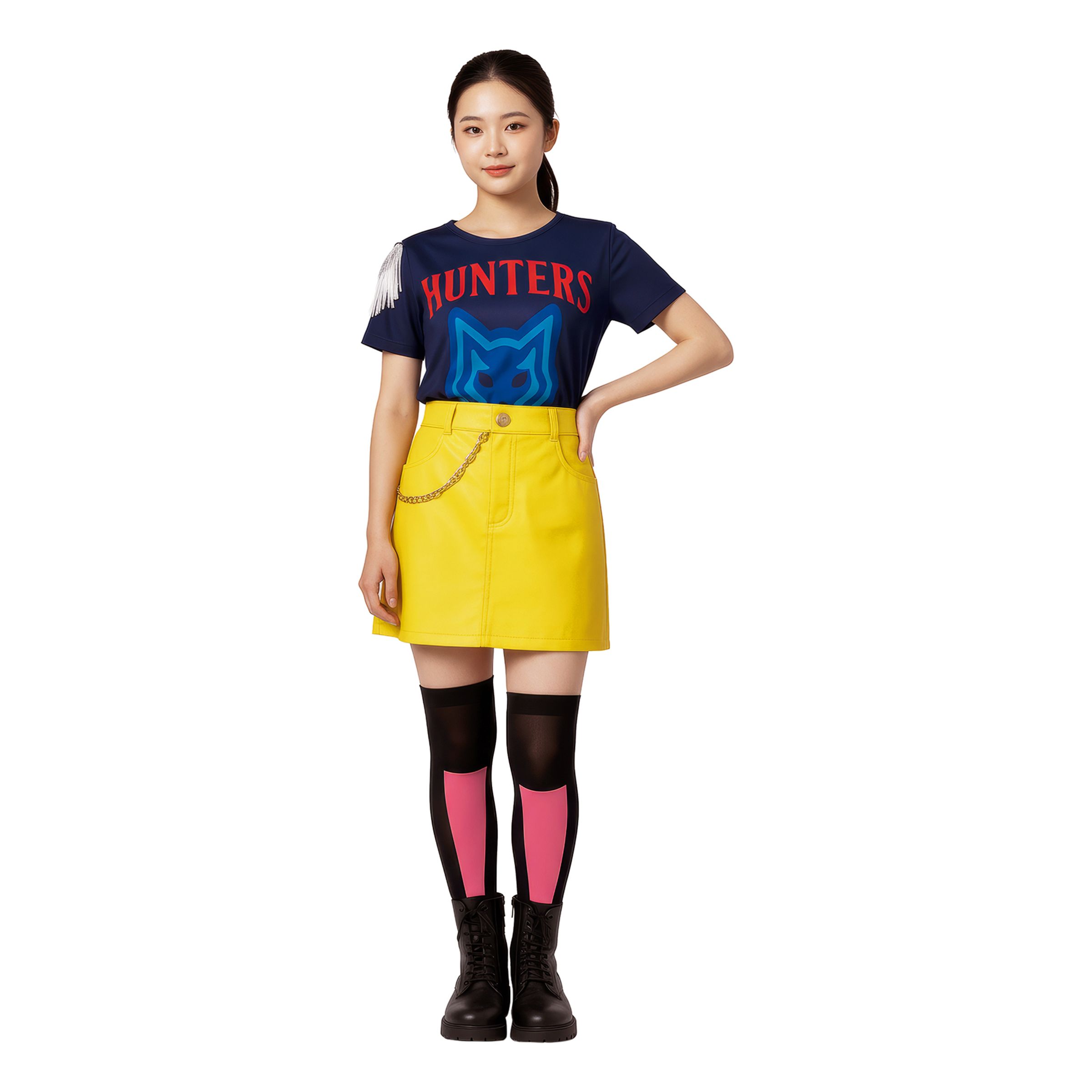 K-Pop Star Hunter Maskeraddräkt - Large