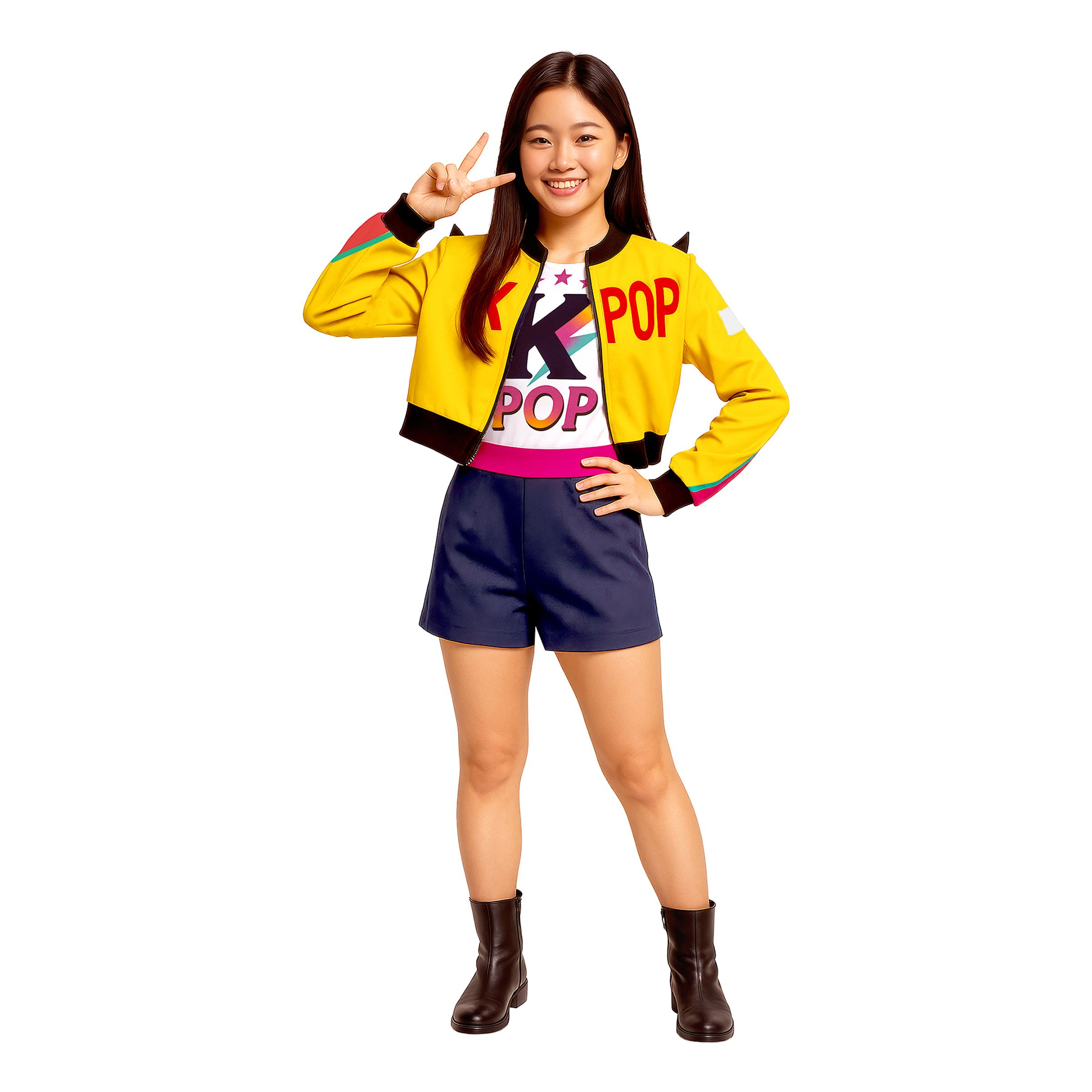 K-Pop Star Nova Maskeraddräkt - X-Small | Hem - Maskerad - Maskeraddräkter - Damdräkter | Pryloteket