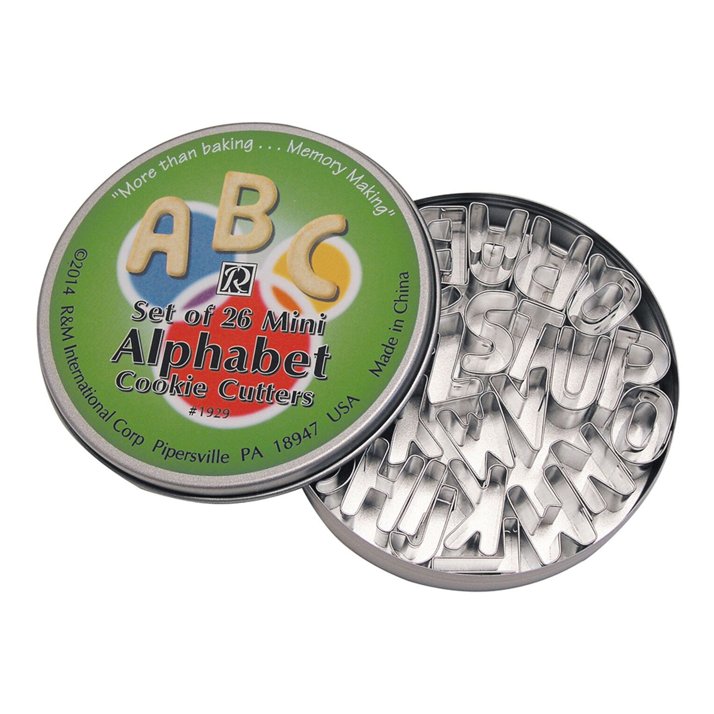 Kakform Mini Alfabetet - 26-pack