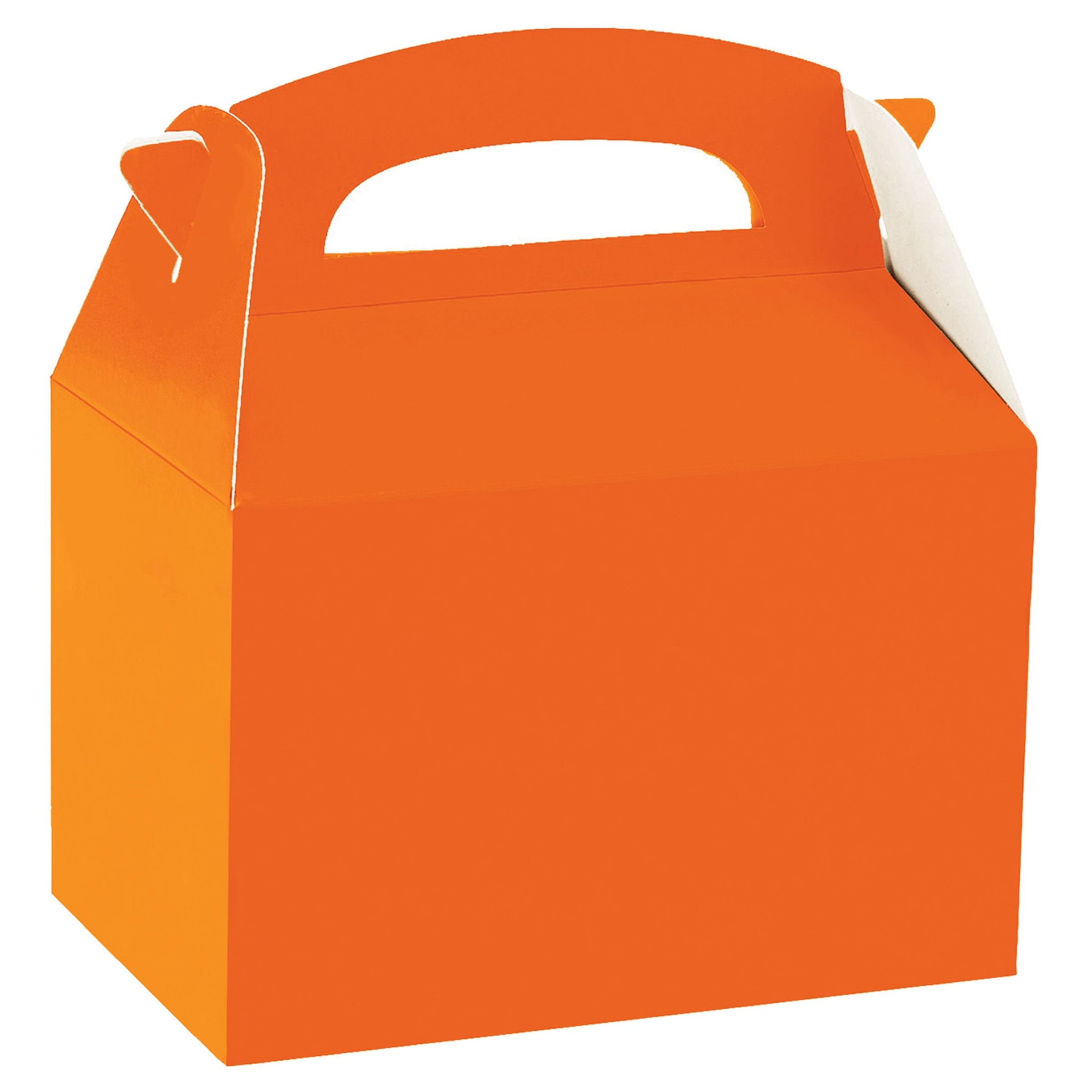 Kalasbox i Papp Orange
