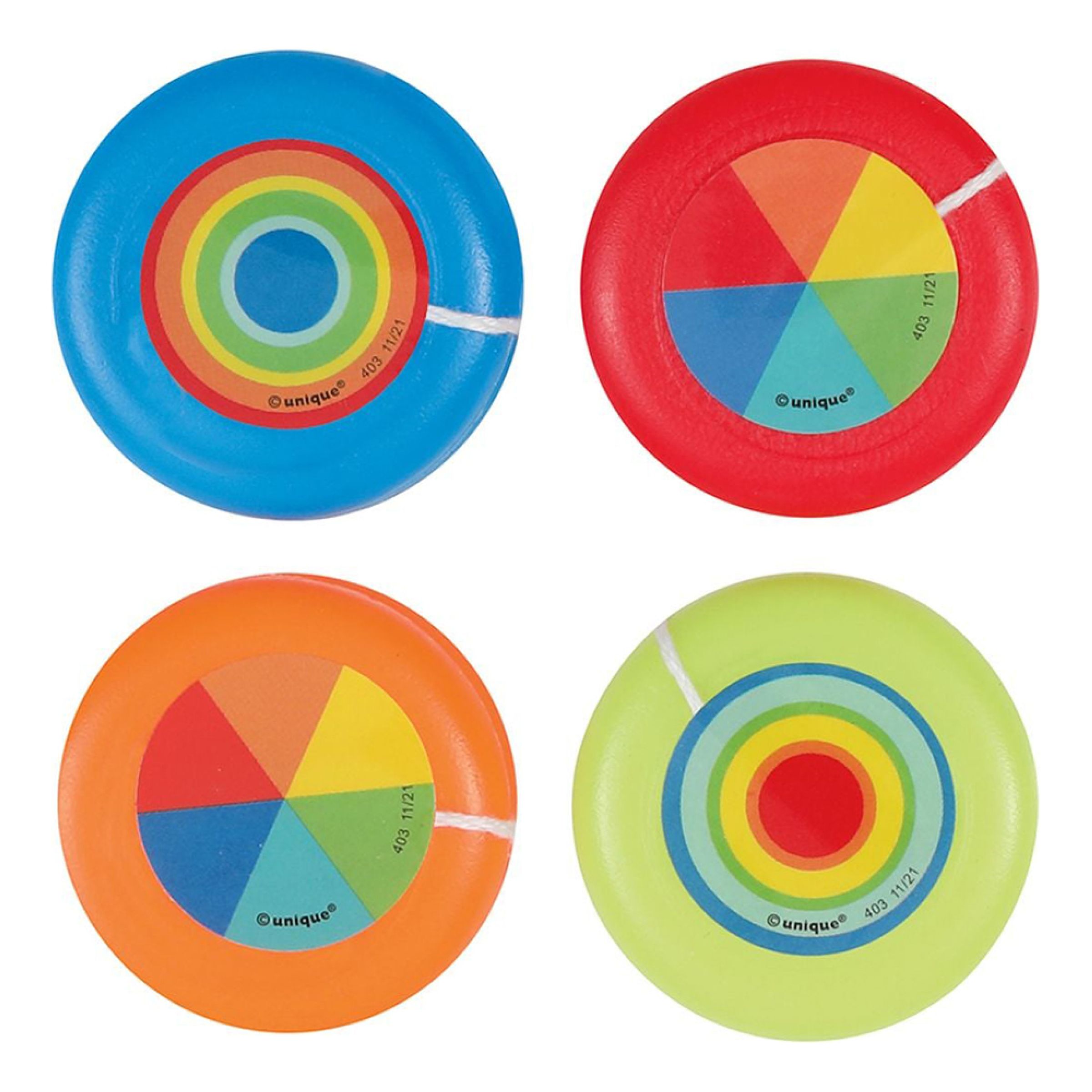 Kalasleksaker Jojo - 4-pack | Hem - Roliga Prylar - Spel & Lek - Leksaker | Maskeradspecialisten