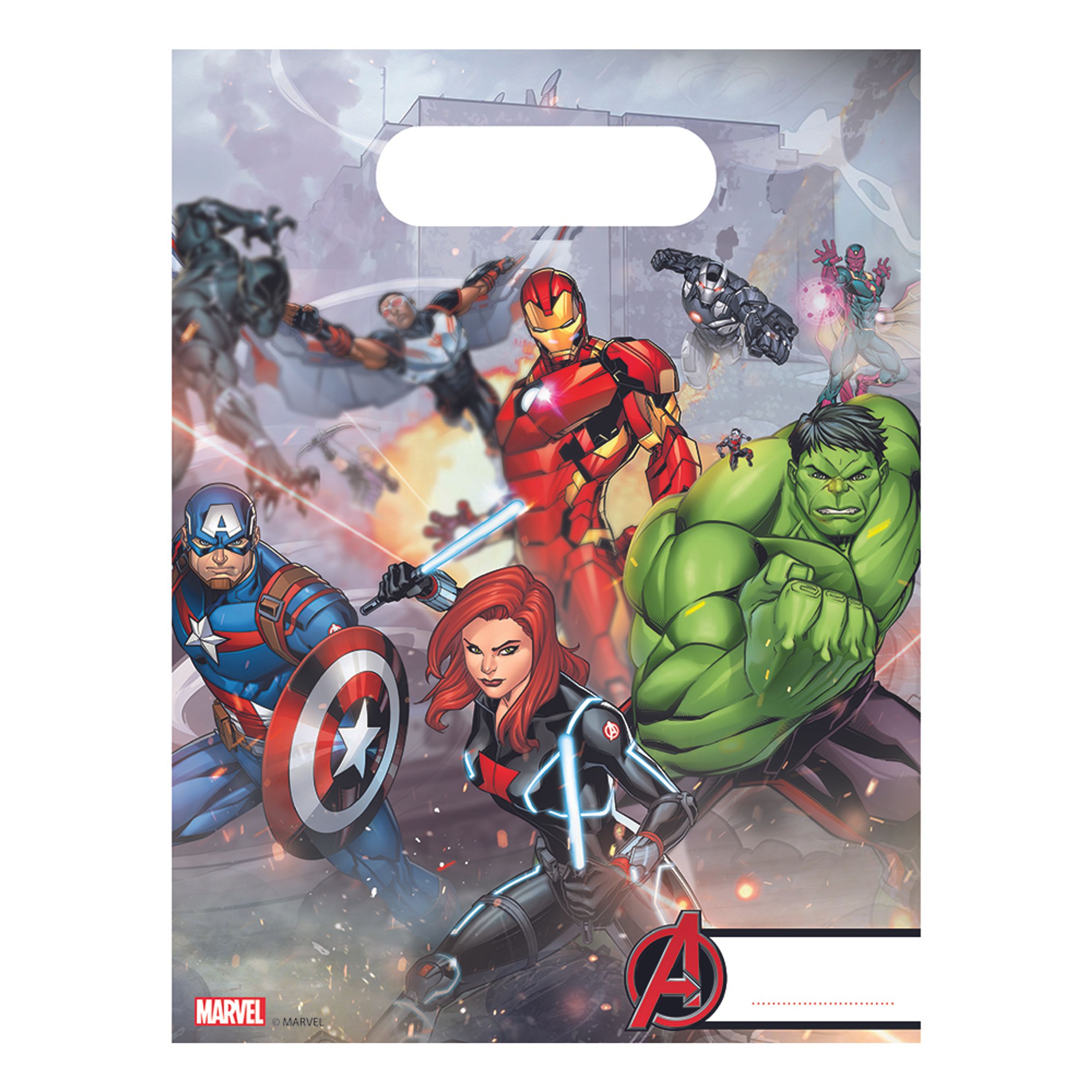 Läs mer om Kalaspåsar Avengers - 6-pack