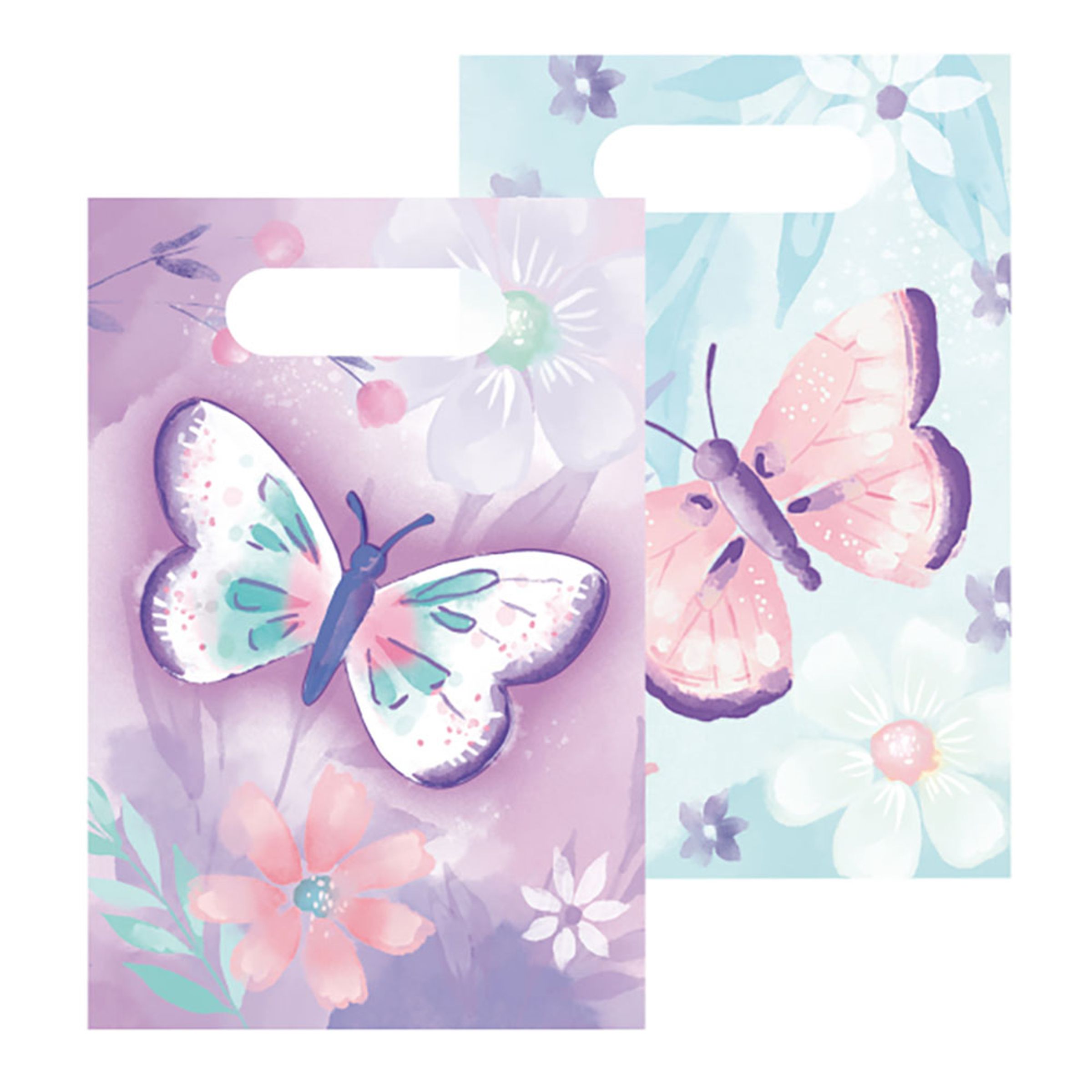 Läs mer om Kalaspåsar Fjärilar - 8-pack