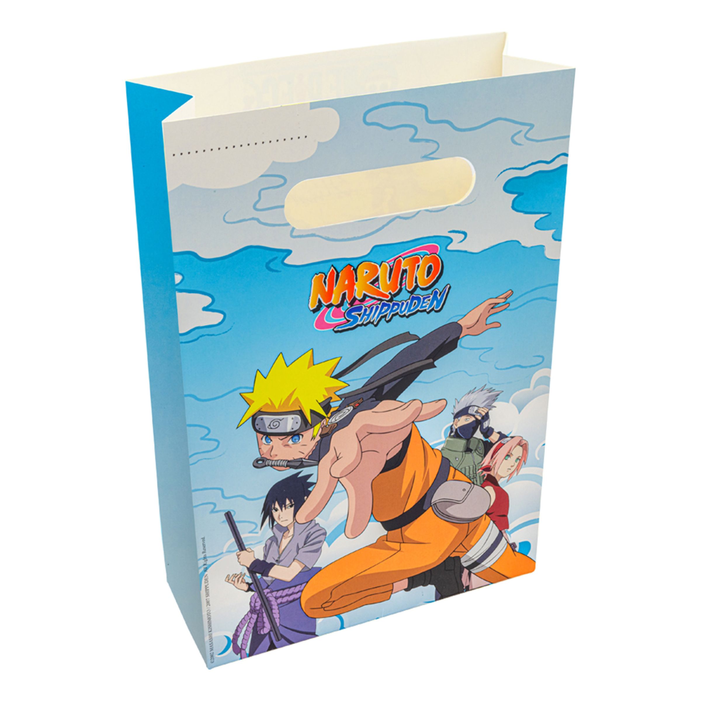 Kalaspåsar Naruto Shippuden - 4-pack | Hem - Festartiklar - Kalastillbehör - Kalaspåsar | Maskeradspecialisten