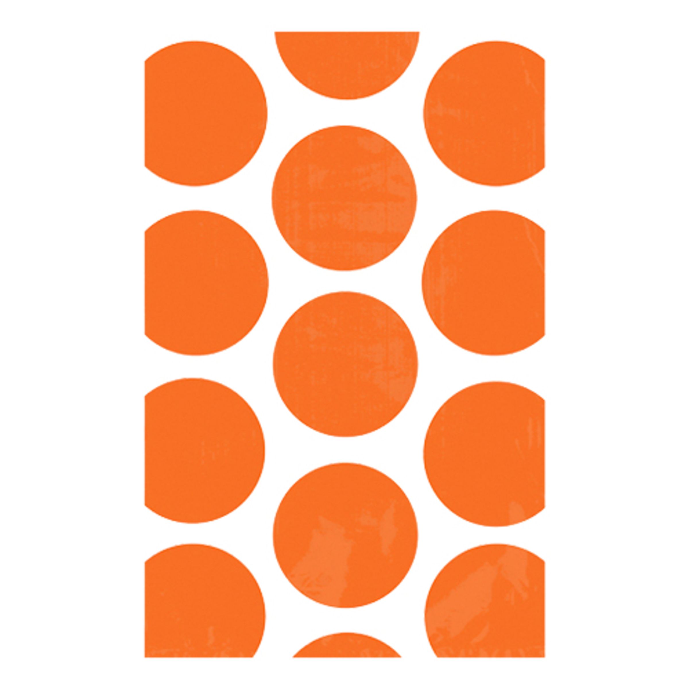 Läs mer om Kalaspåsar Polka Dot Orange - 10-pack