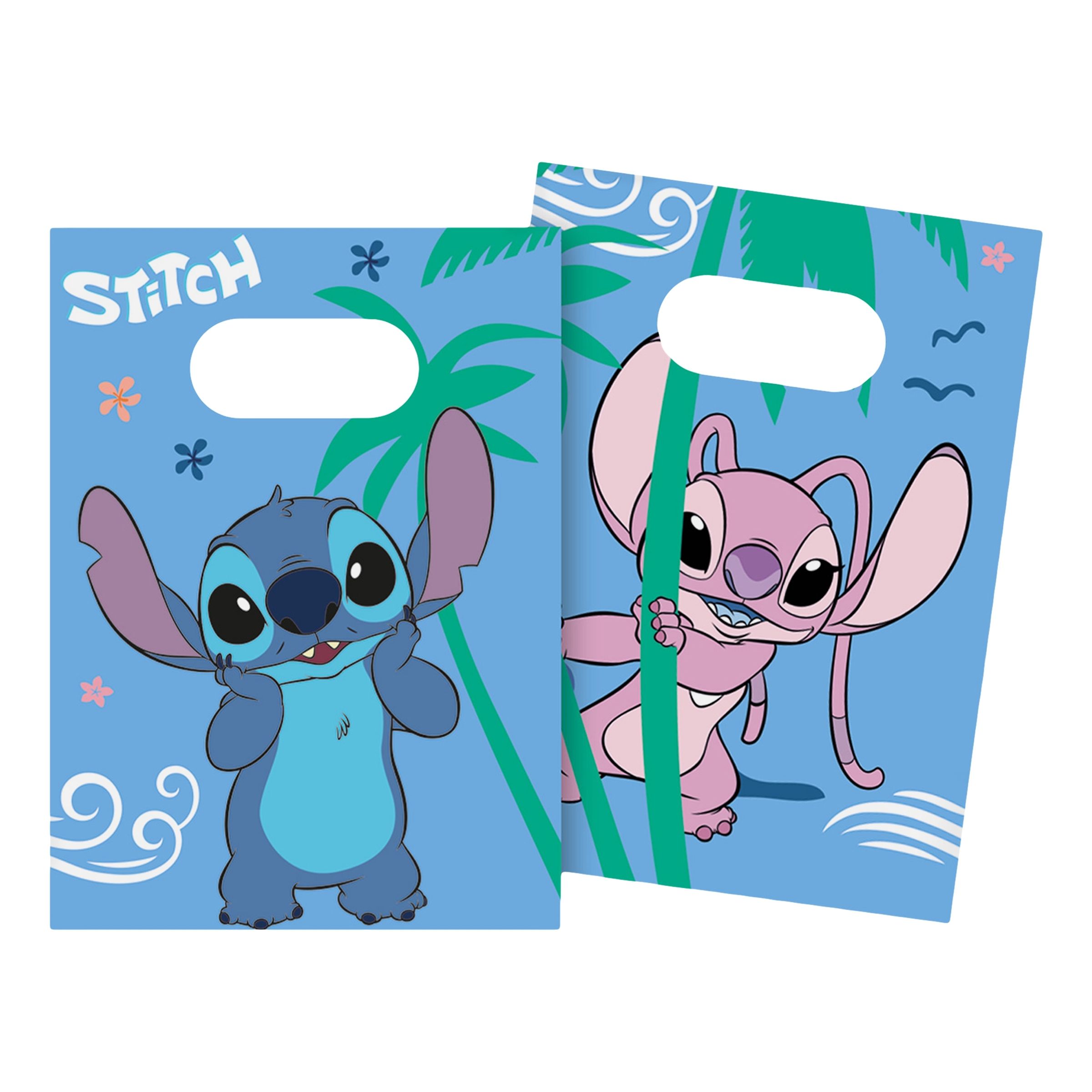 Kalaspåsar Stitch & Angel - 4-pack