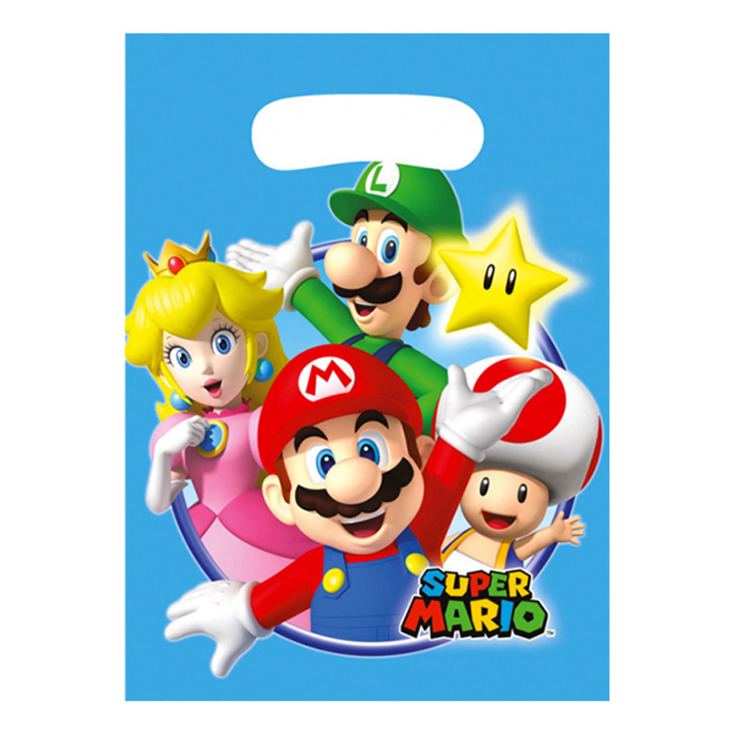 Läs mer om Kalaspåsar Super Mario - 8-pack
