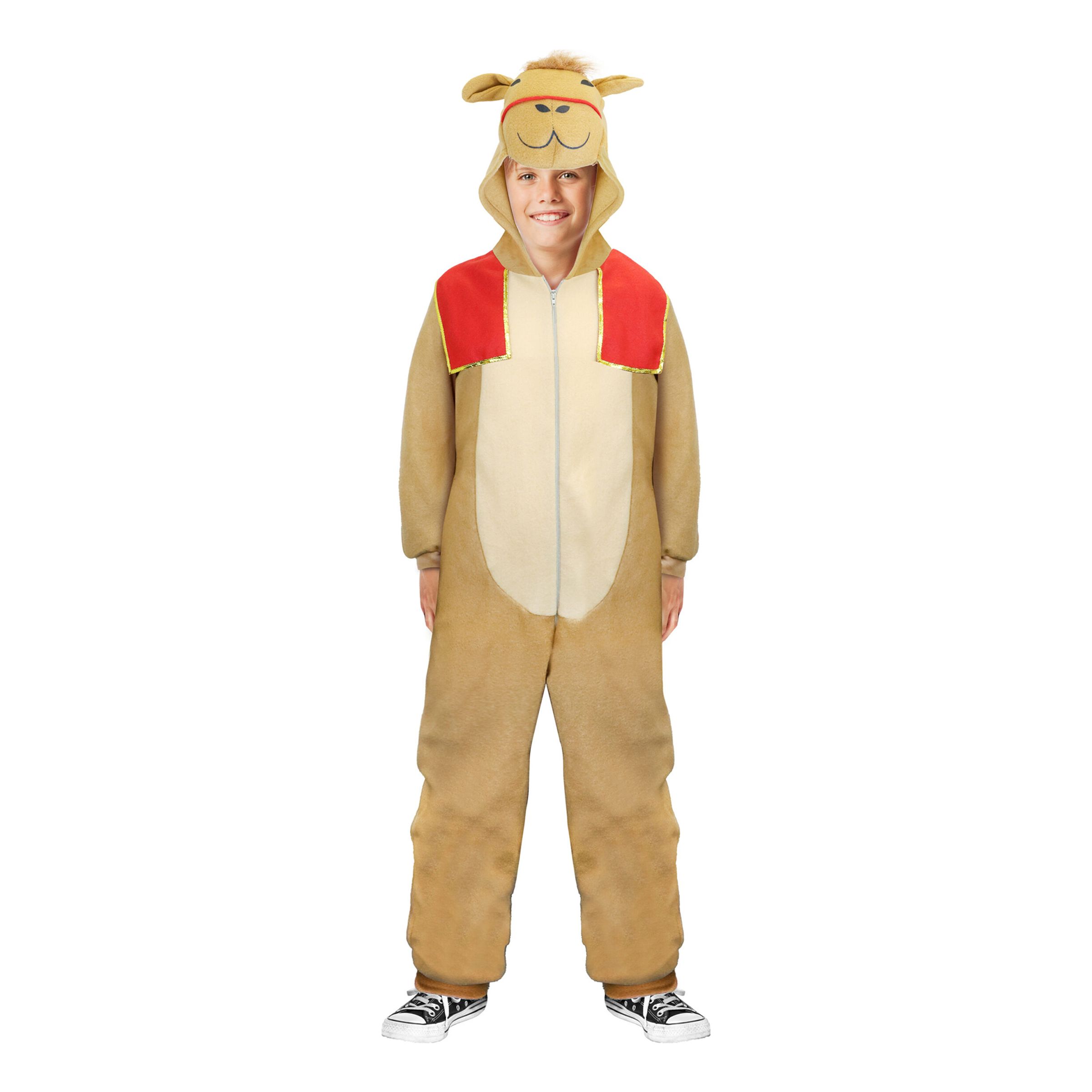 Kamel Jumpsuit Barn Maskeraddräkt - Medium | Hem - Maskerad - Maskeraddräkter - Barndräkter | Maskeradspecialisten