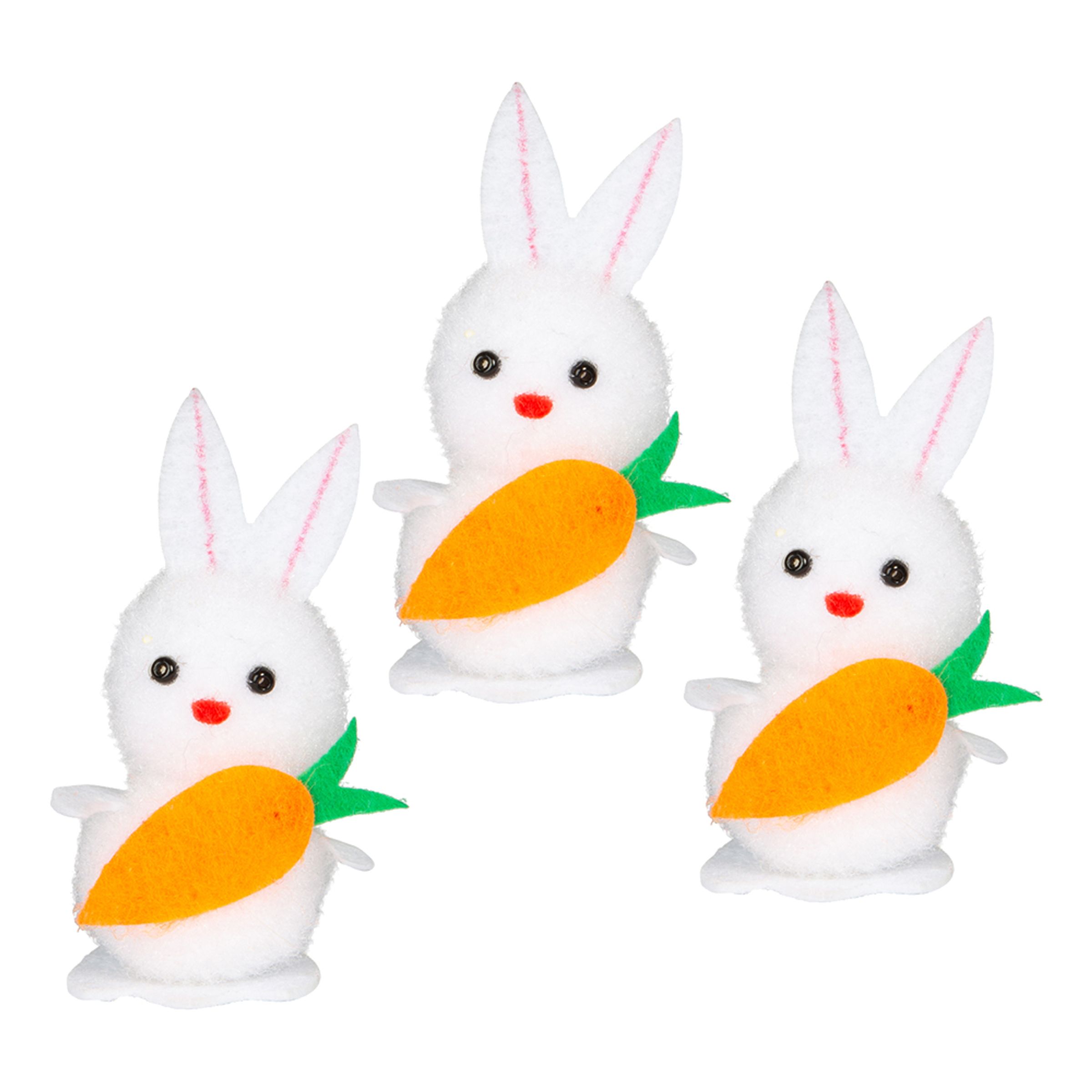 Kaniner Dekoration - 3-pack