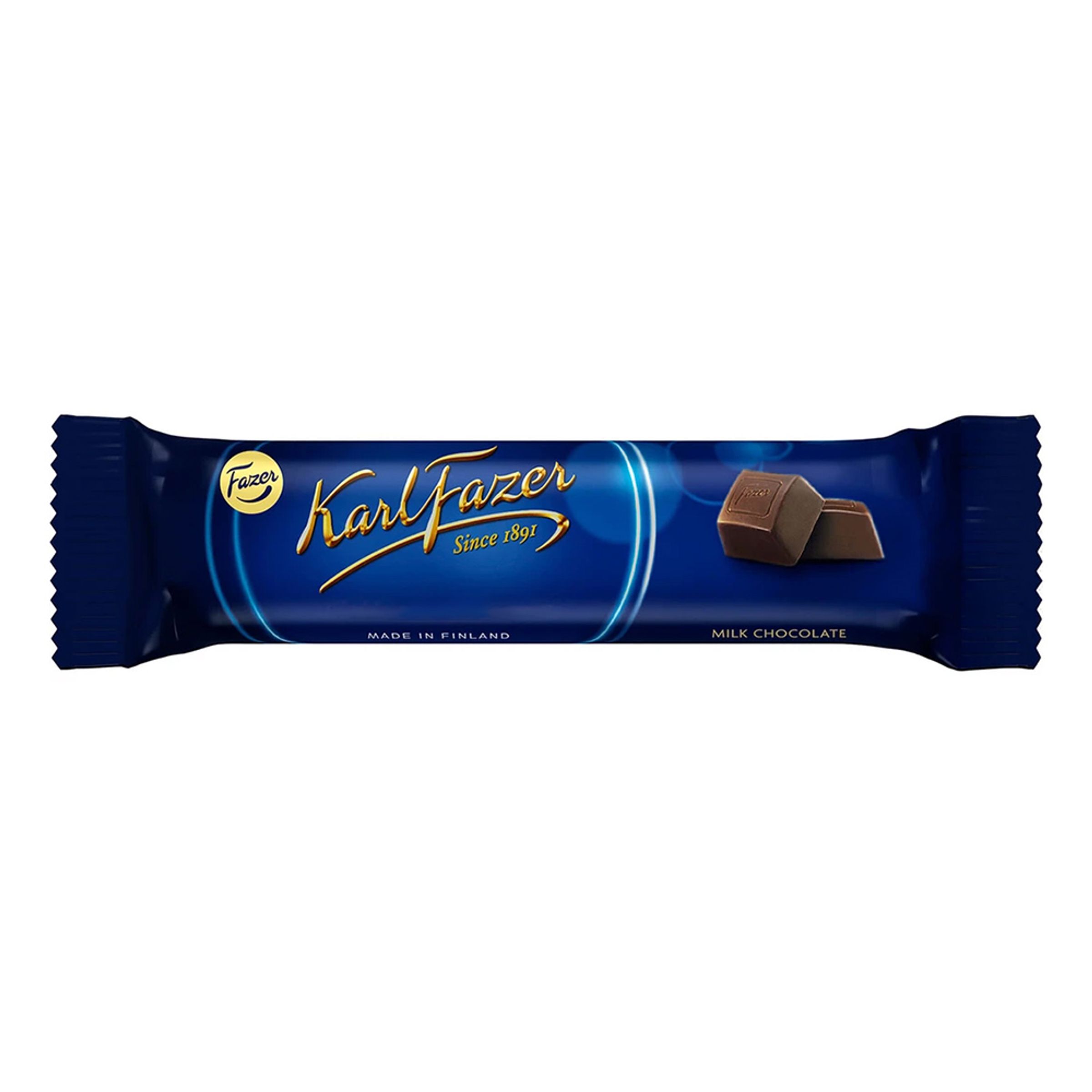 Läs mer om Karl Fazer Mjölkchoklad Chokladbit - 39 g