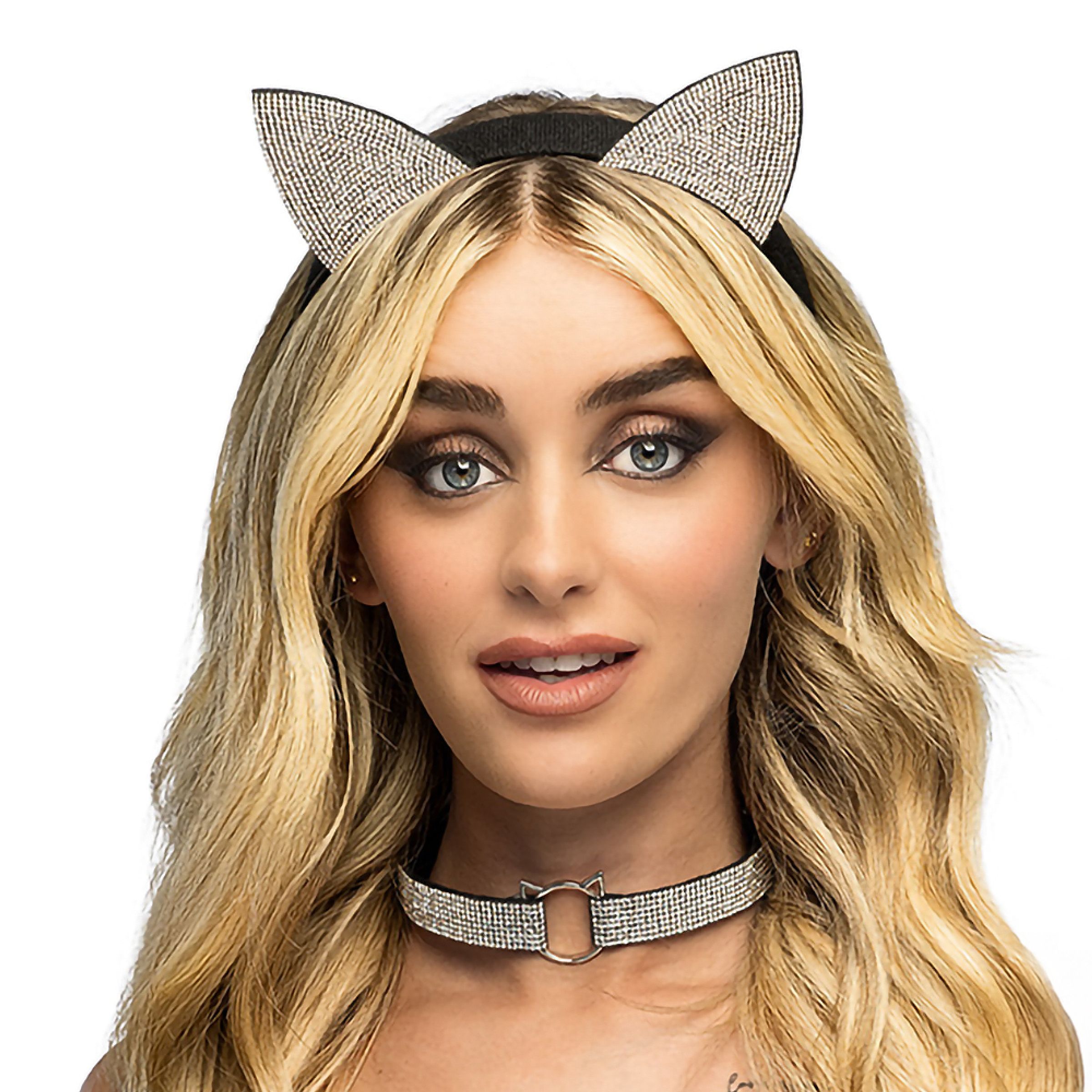 Katt Diamanter Tillbehörskit - One size | Hem - Maskerad - Tillbehör - Tillbehörskit | Pryloteket