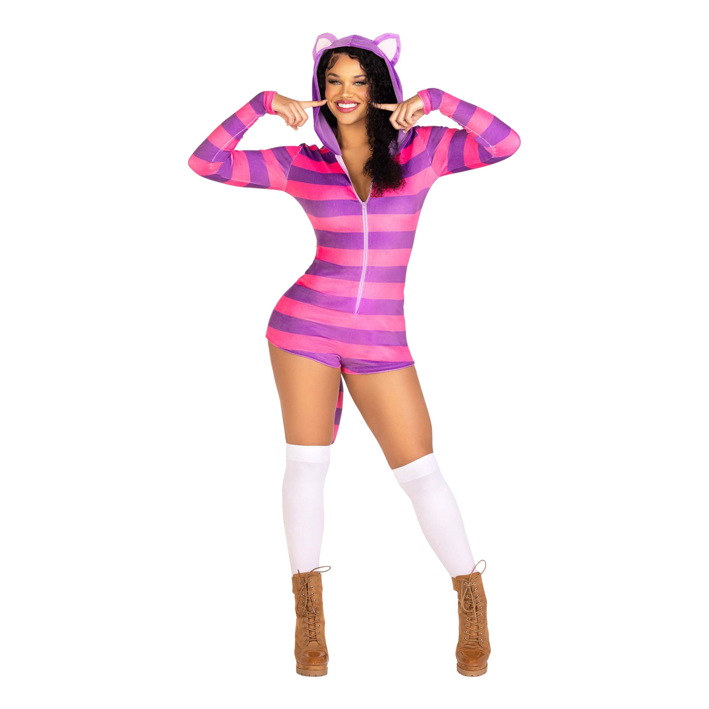 Katt Wonderland Deluxe Maskeraddräkt - Small | Hem - Maskerad - Maskeraddräkter - Damdräkter | Pryloteket