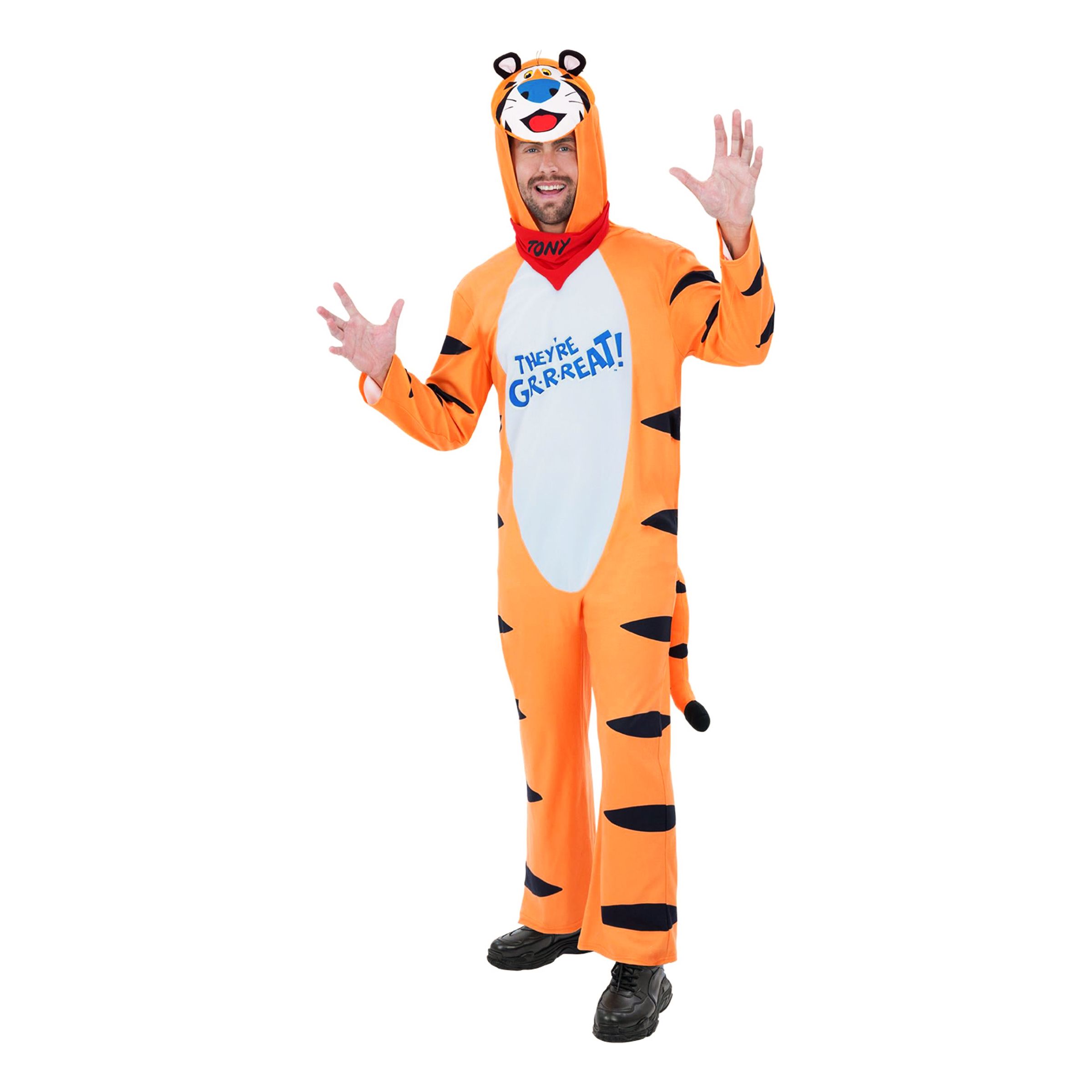 Kelloggs Tony the Tiger Maskeraddräkt - Large | Hem - Maskerad - Maskeraddräkter - Herrdräkter | Pryloteket