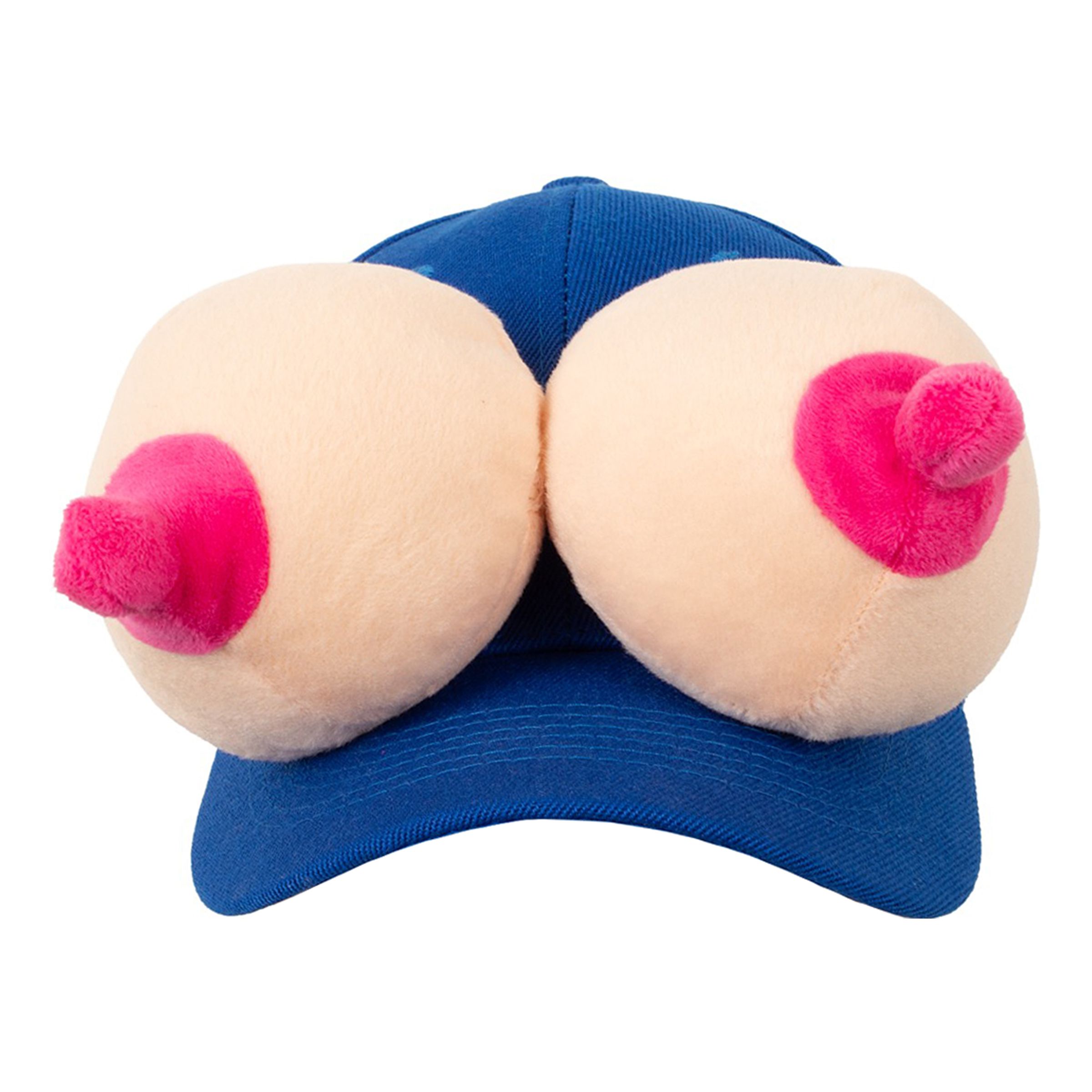Keps med Bröst Blå - One size | Hem - Roliga Prylar - Sex & Lust - Sexspex | Pryloteket