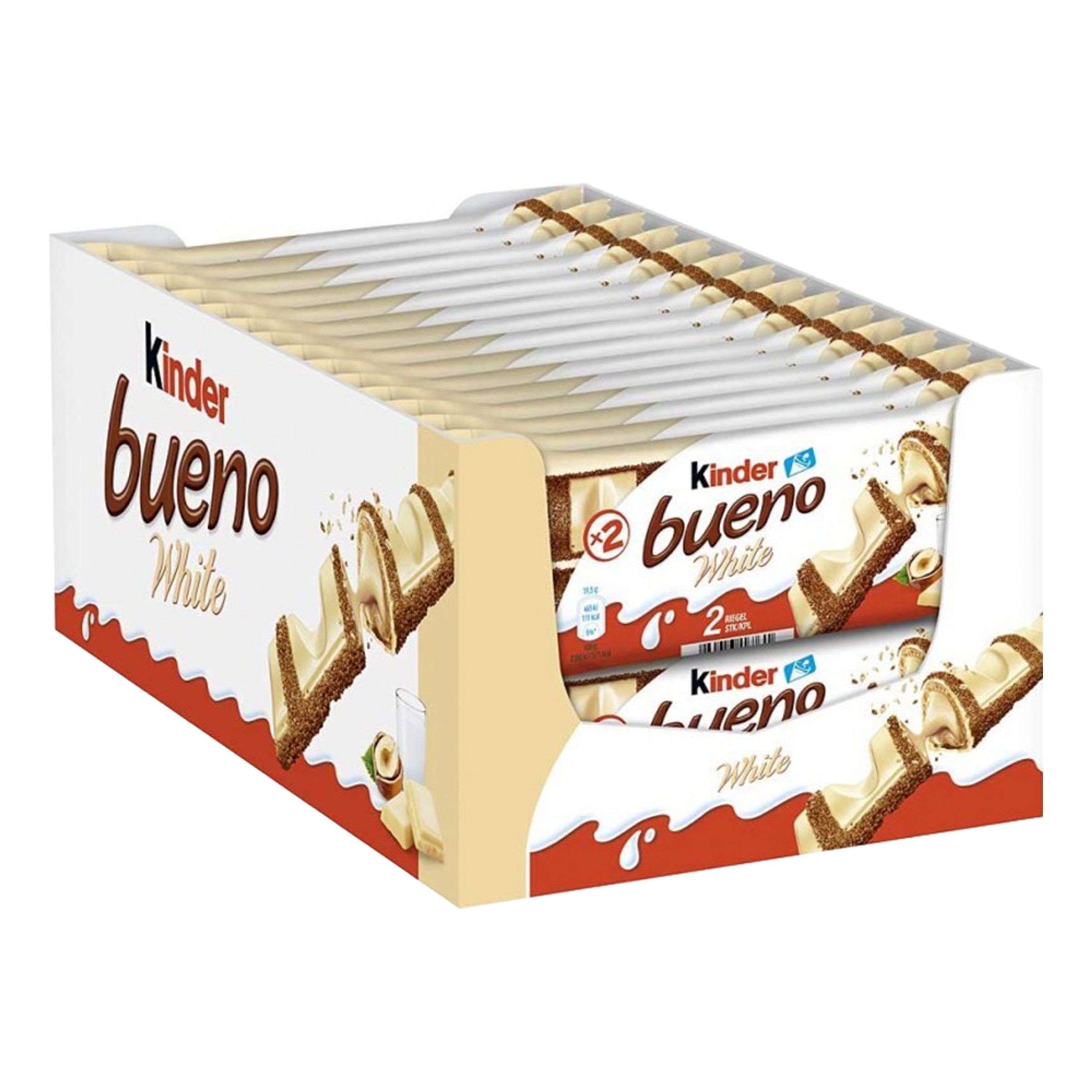 Kinder Bueno White Storpack - 30-pack