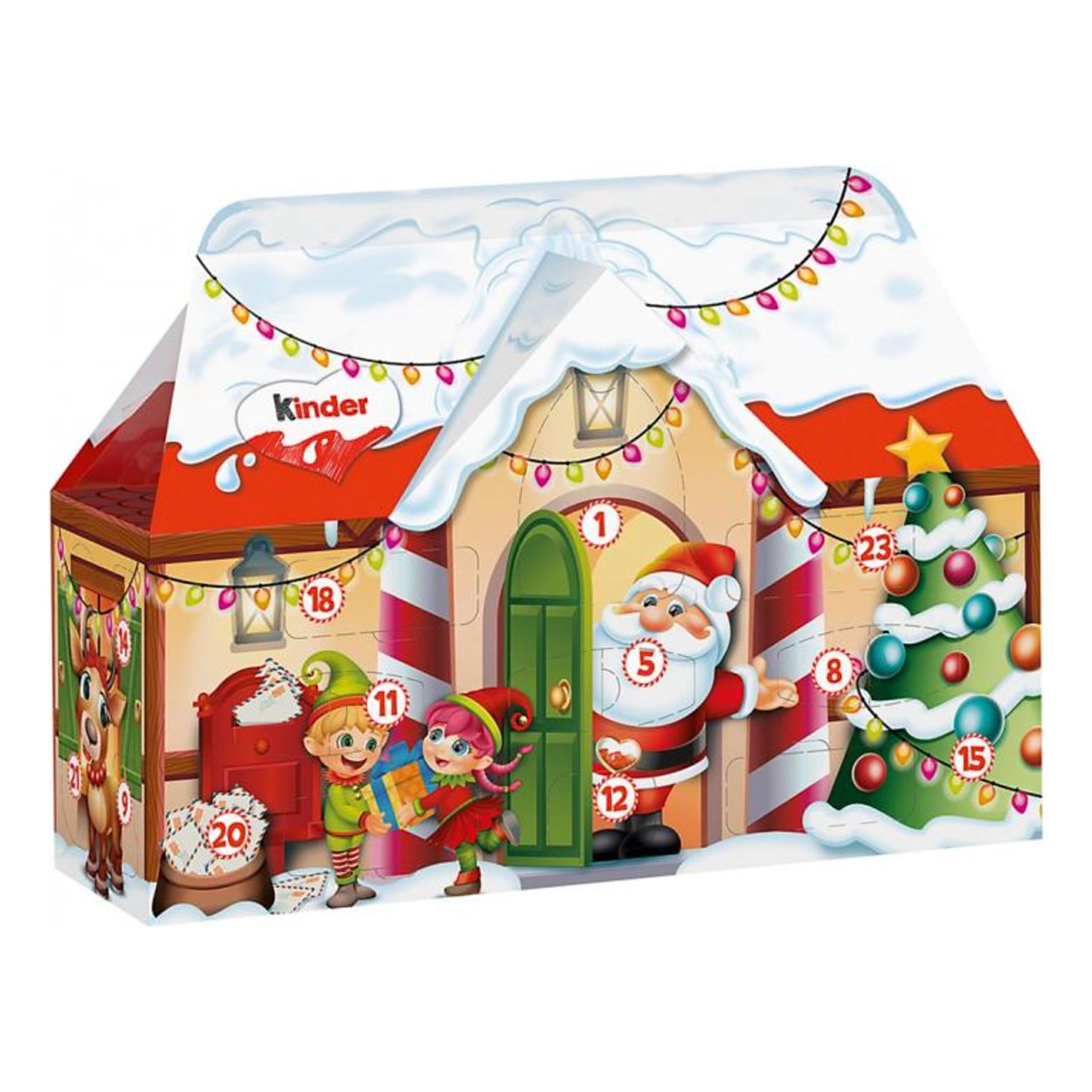 Kinder Adventskalender Hus - 234 gram