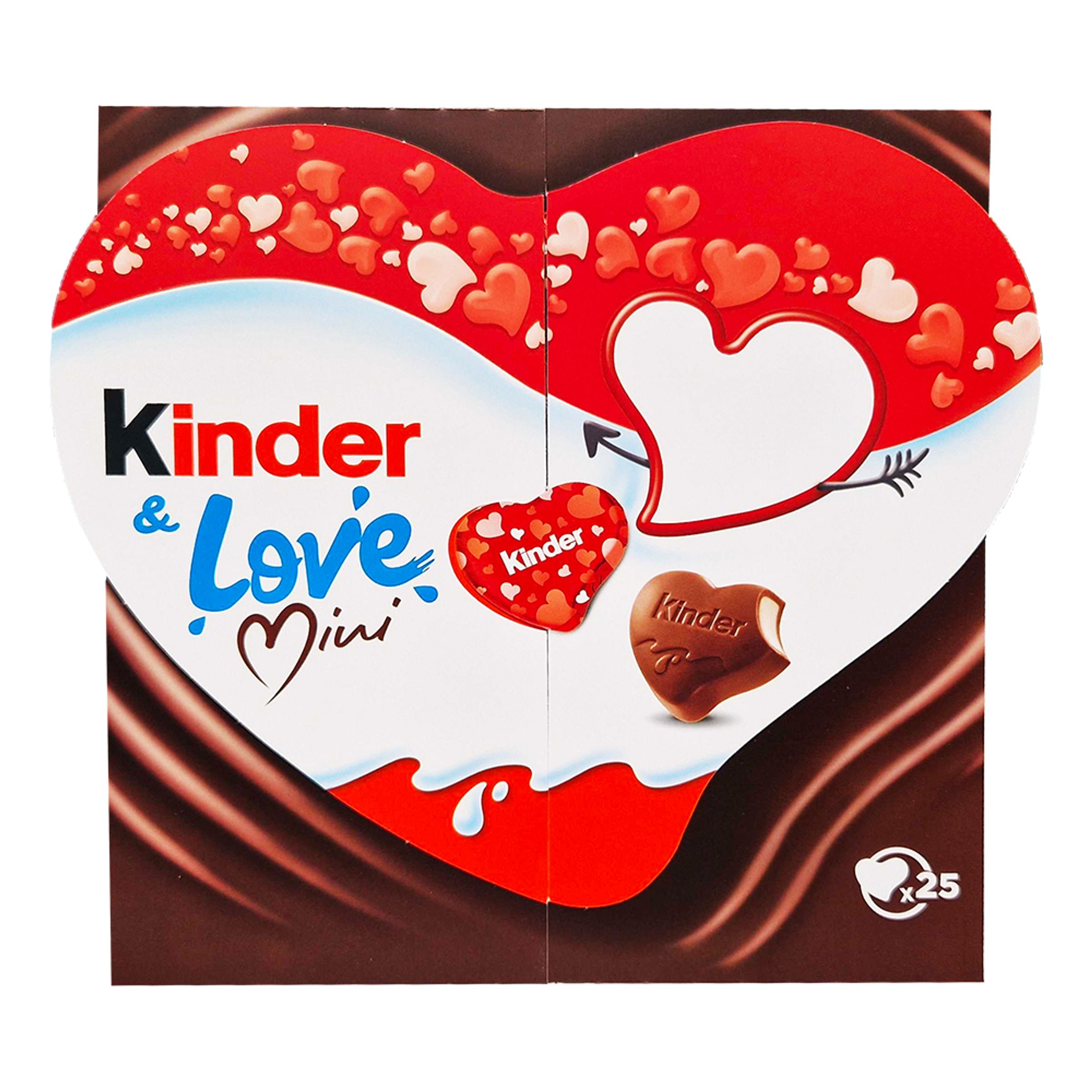 Kinder Love Mini Chokladask - 107 gram