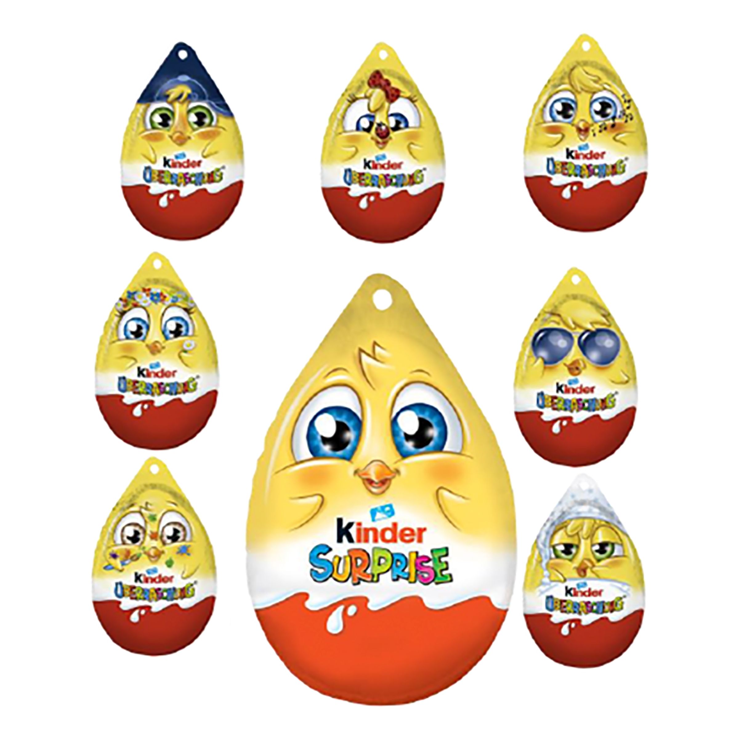 Kinder Surprise Easter - 1-pack | Hem - Festartiklar - Kalastillbehör - Kalasleksaker | Maskeradspecialisten