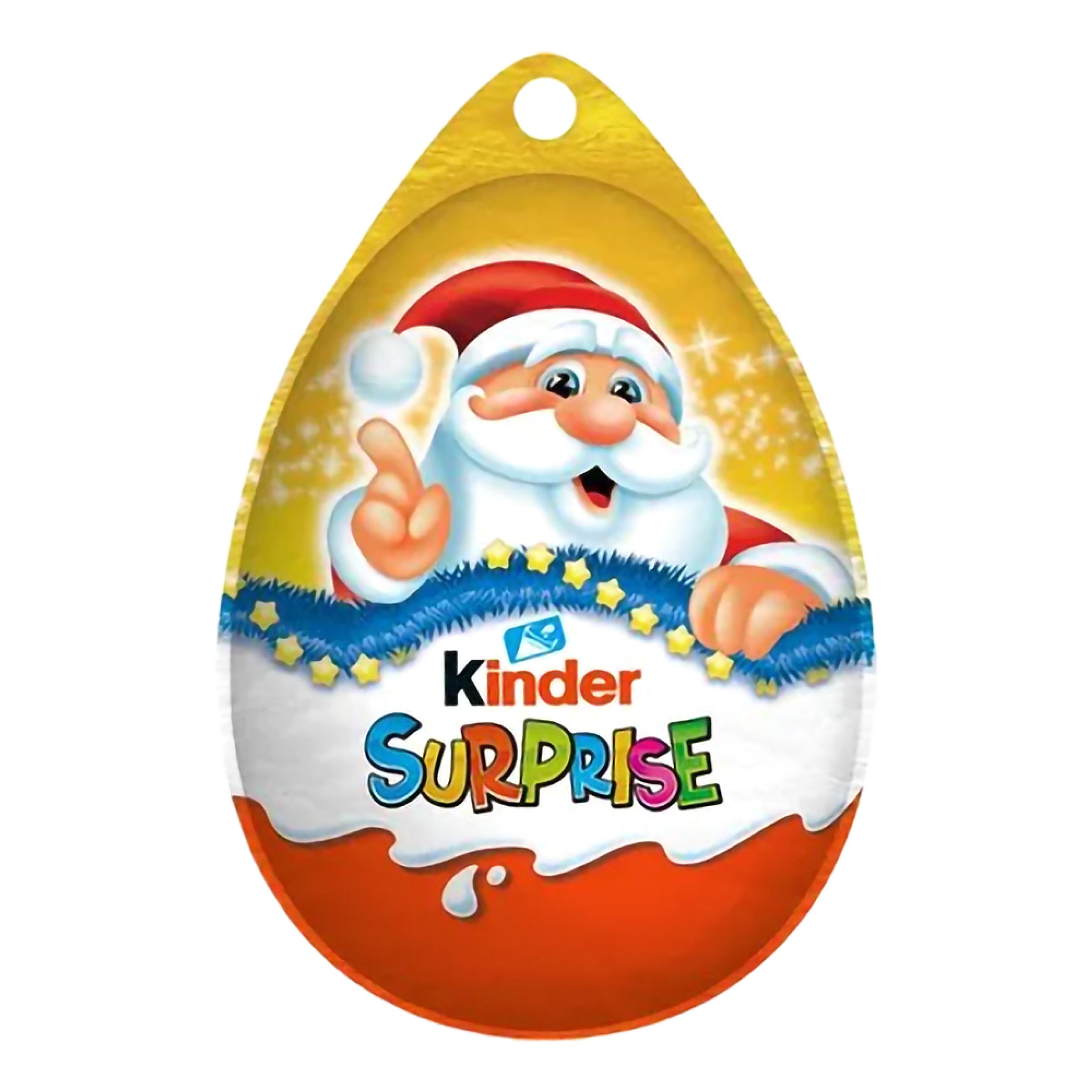 Kinder Surprise Hängande Julägg - 20 gram | Hem - Teman - Presenter - Barnpresenter | Maskeradspecialisten